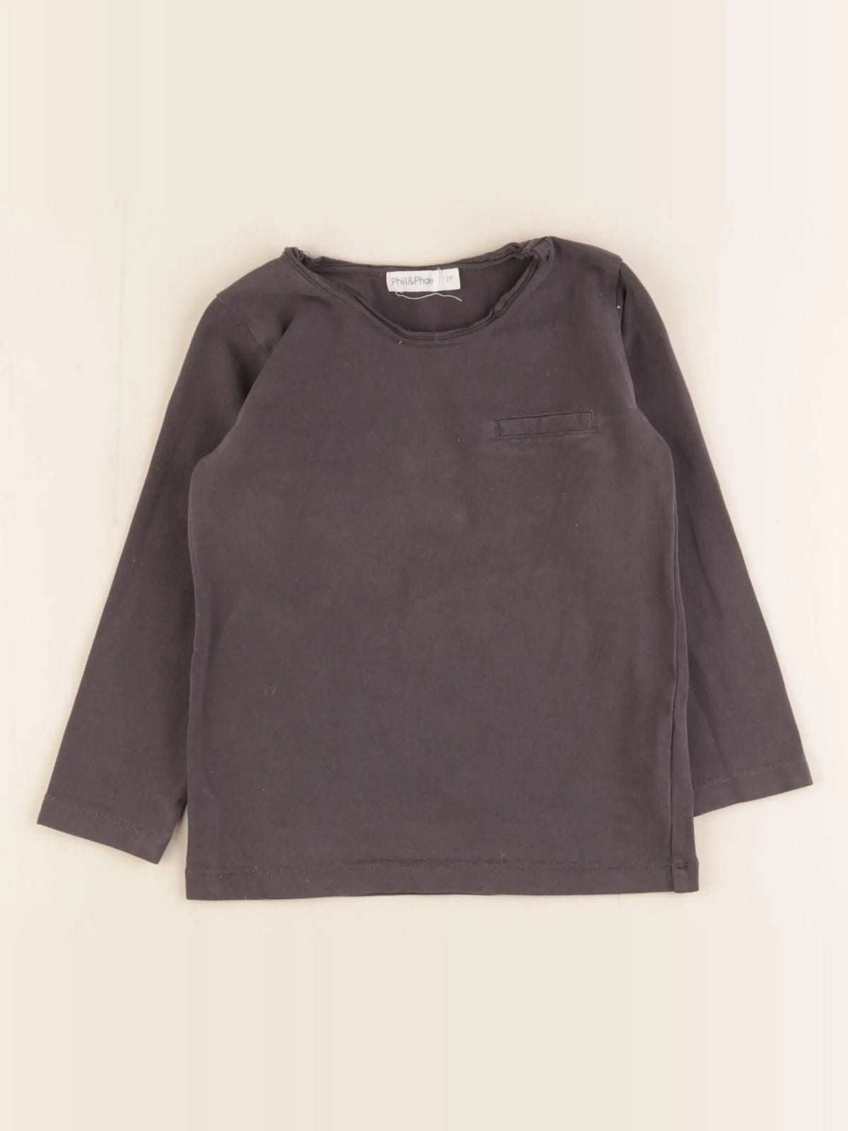 Phil & Phae - tee-shirt taupe - 24 mois