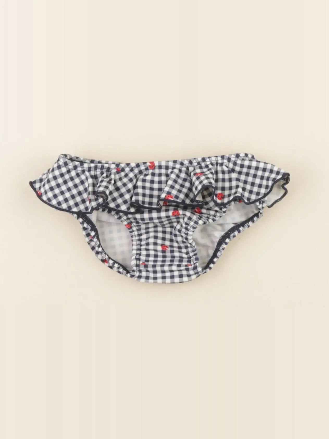 Vertbaudet - maillot de bain bleu - 9 mois