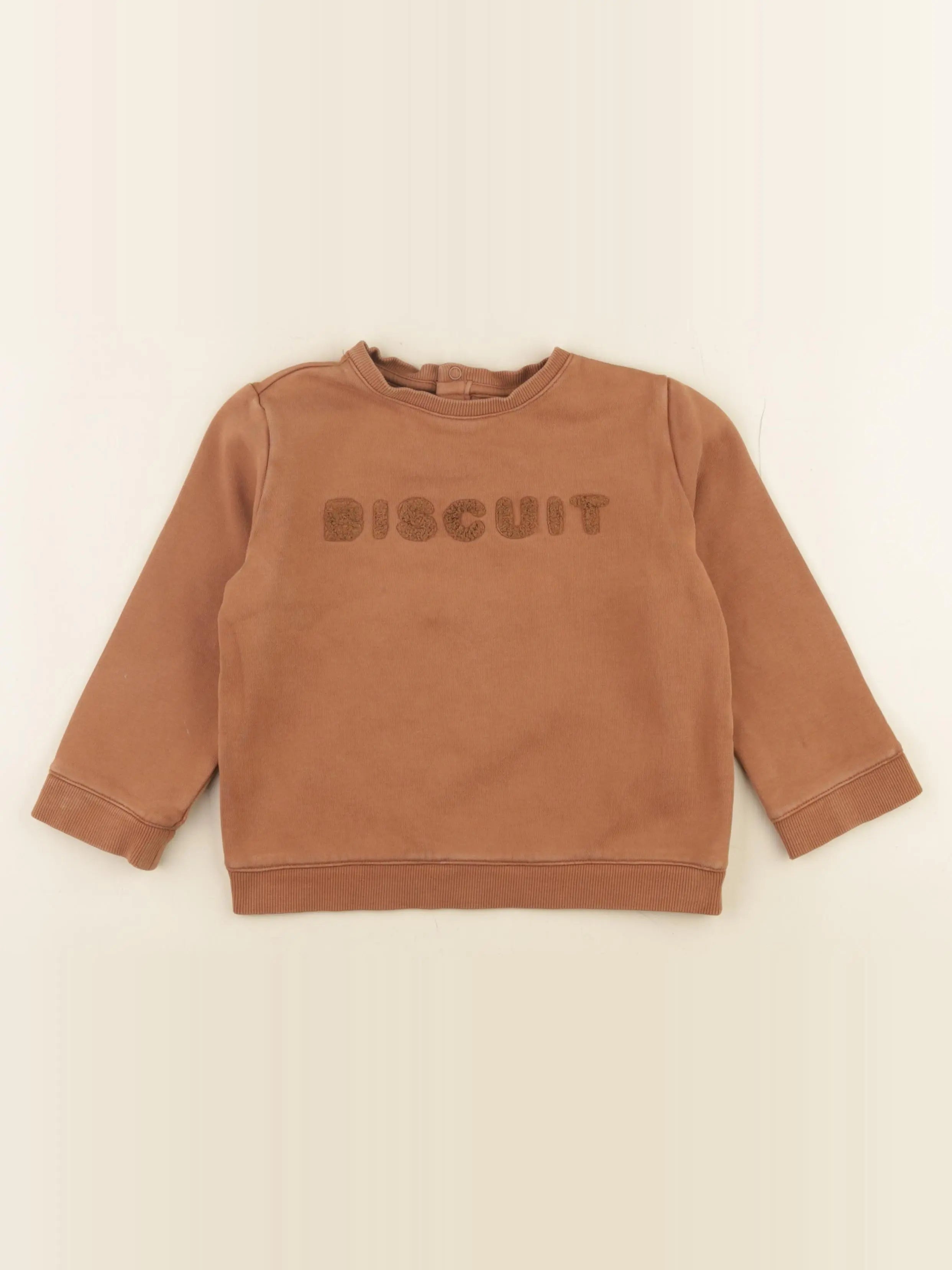 Natalys - sweat marron - 4 ans