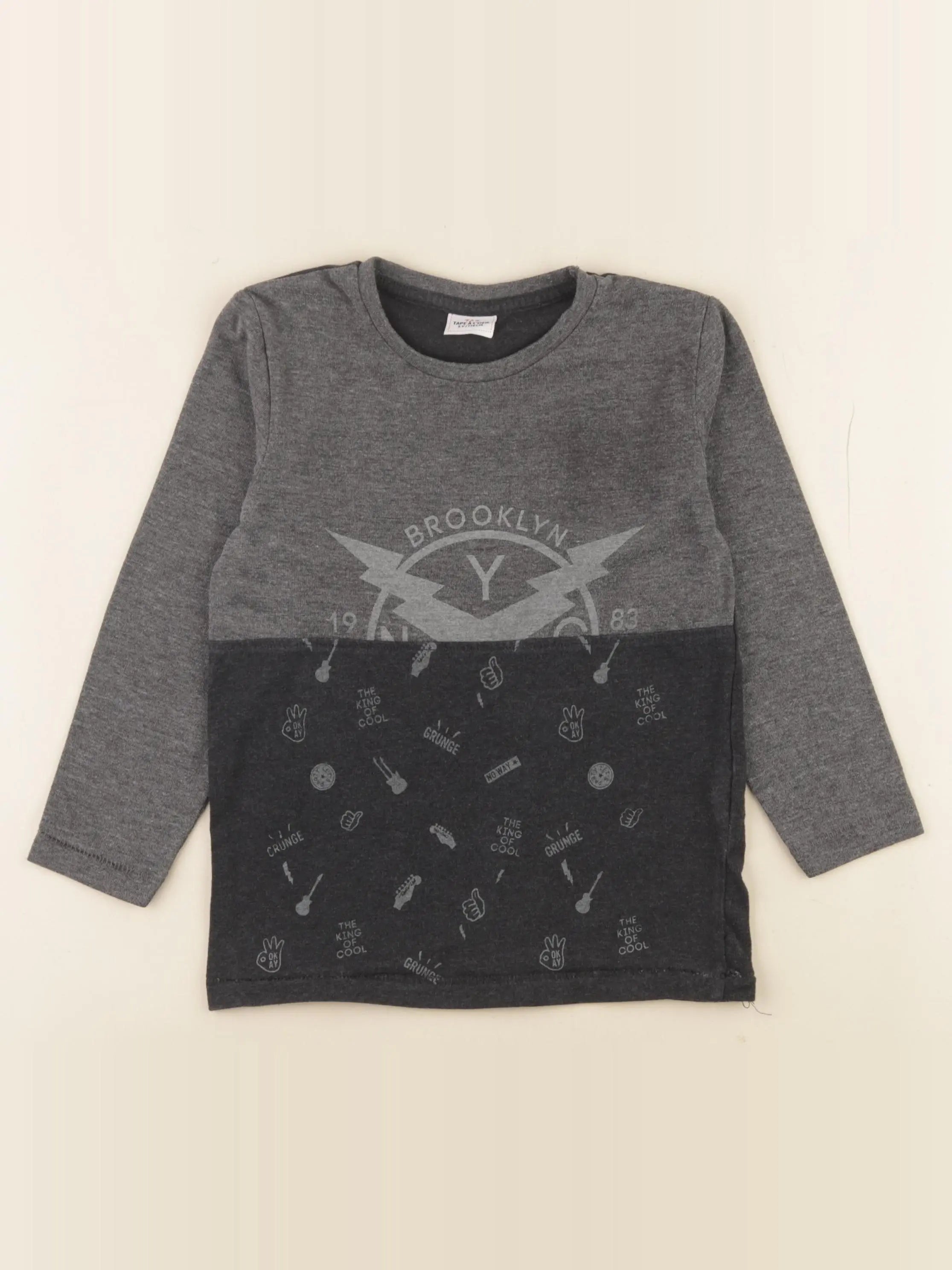 Tape à l'oeil - tee-shirt gris - 5 ans