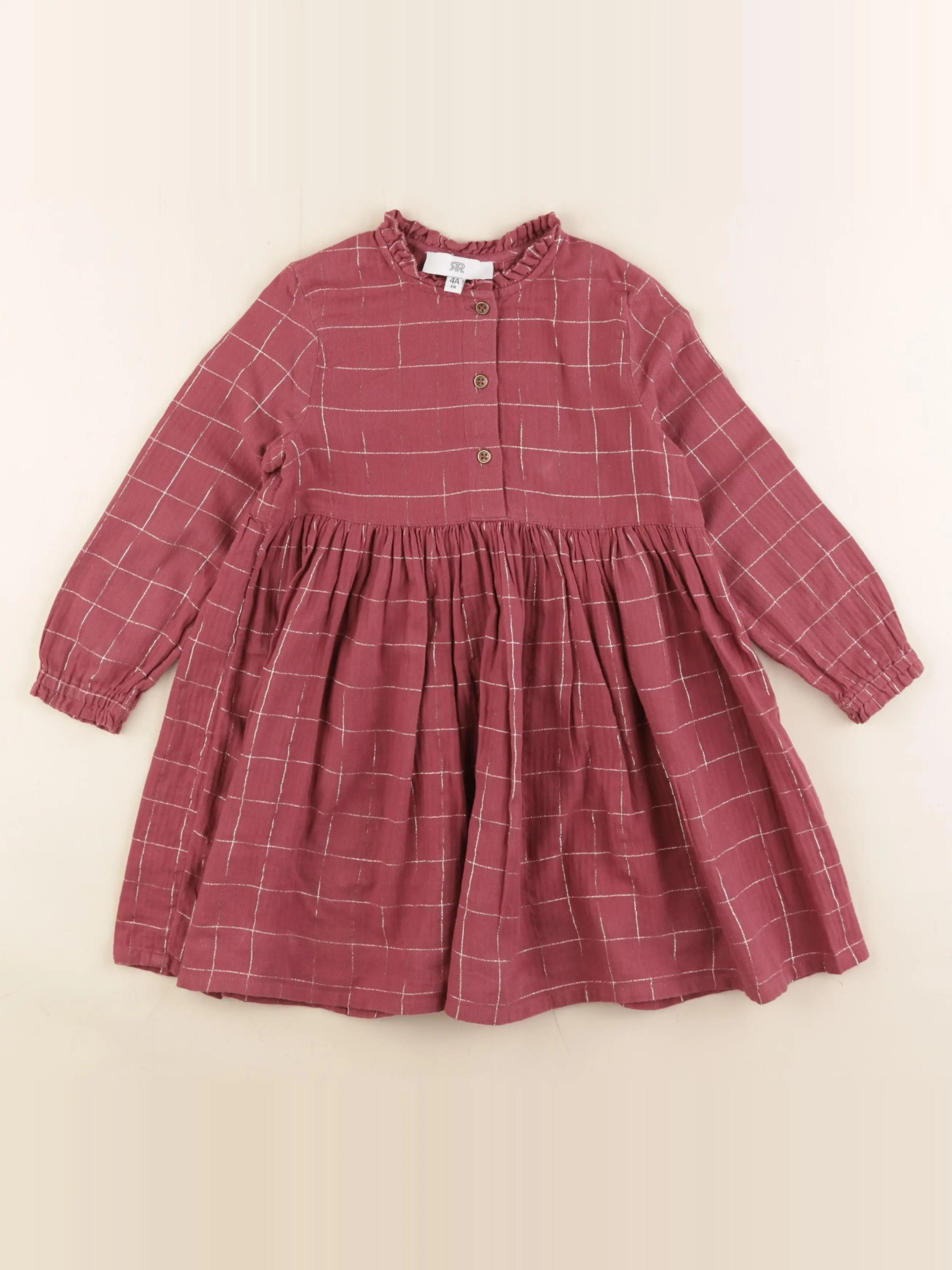 La Redoute - robe rose - 4 ans