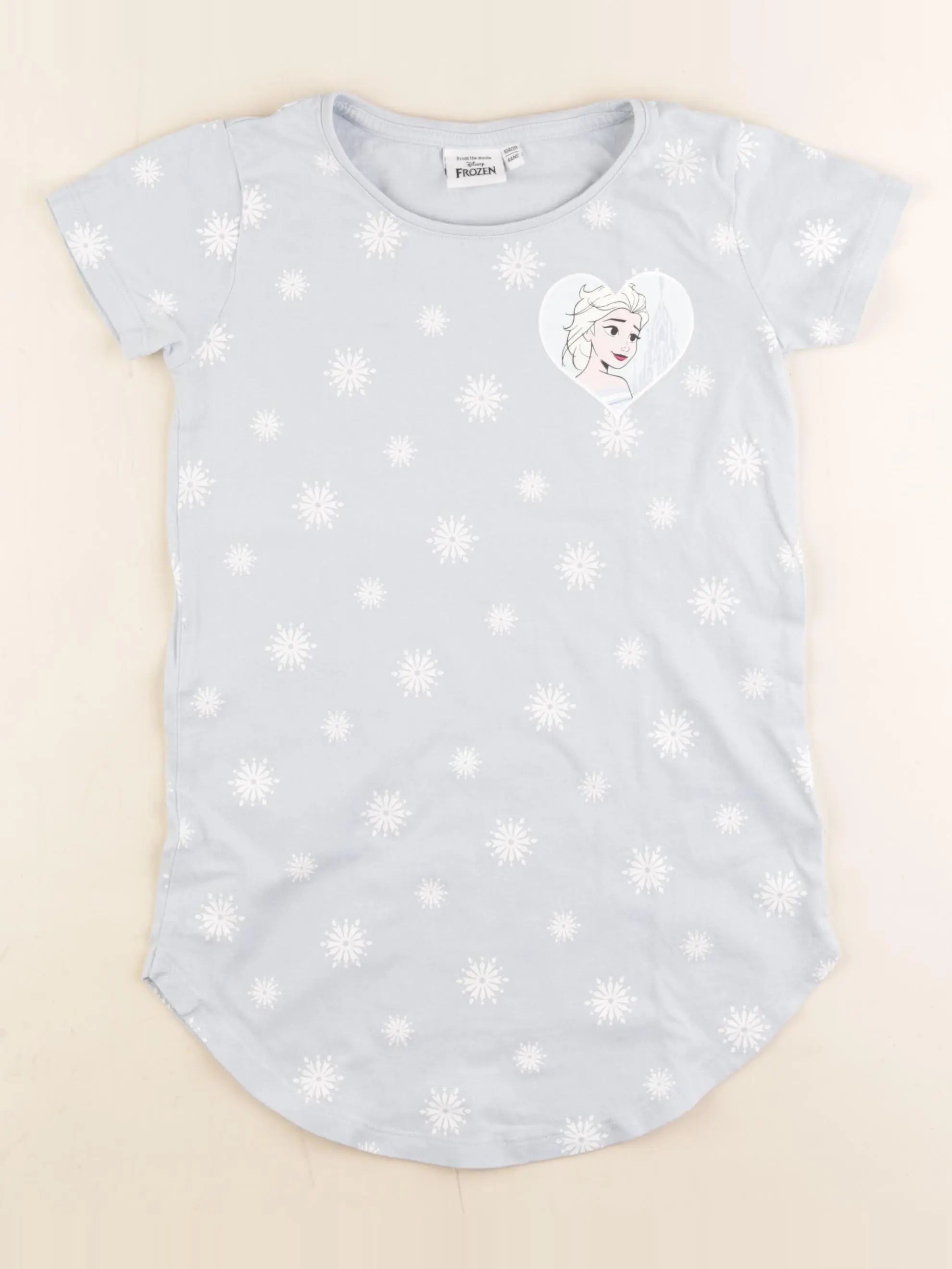 Vertbaudet - chemise de nuit coton bleu - 4 ans