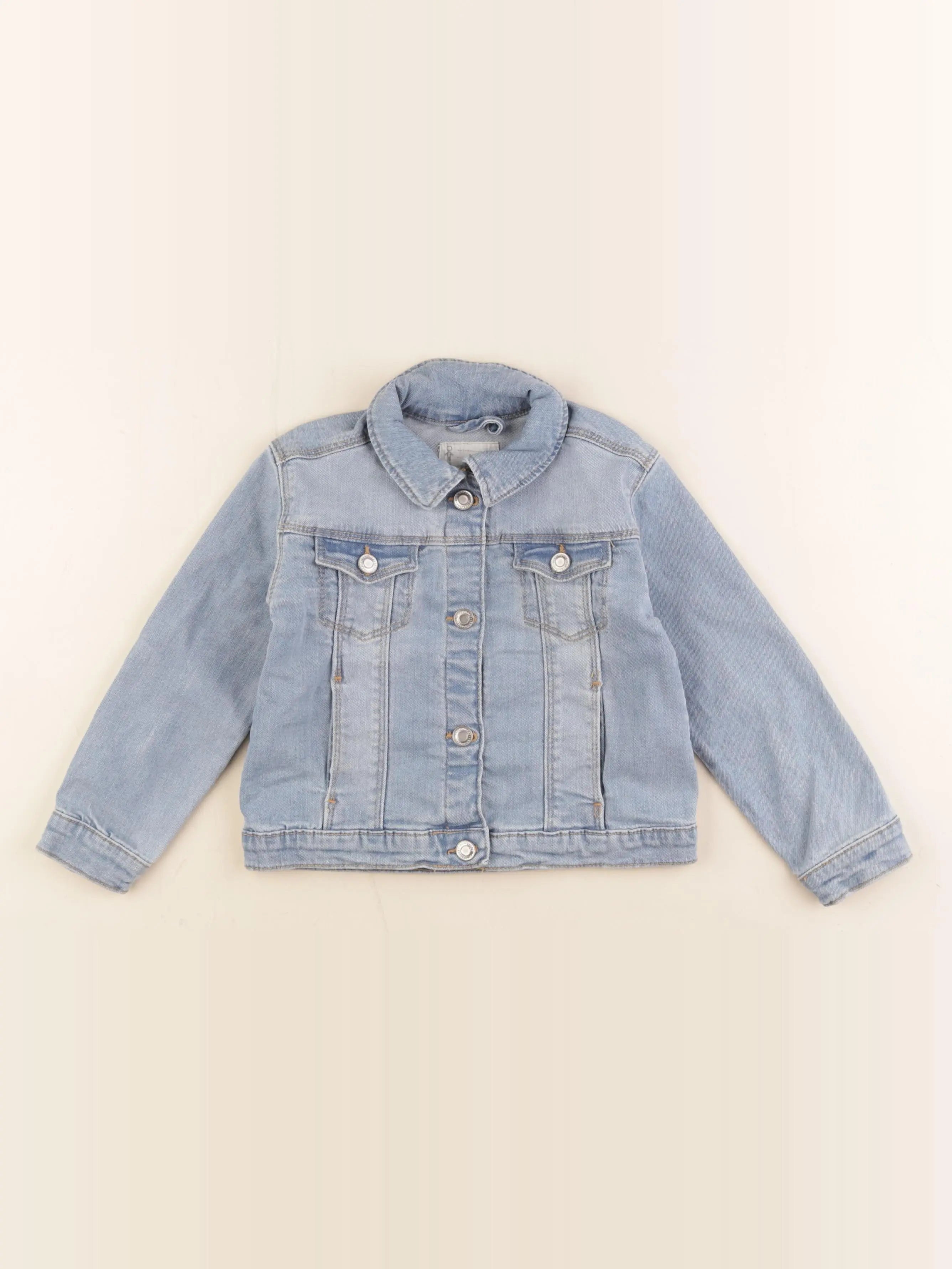 Vertbaudet - veste bleu - 4 ans