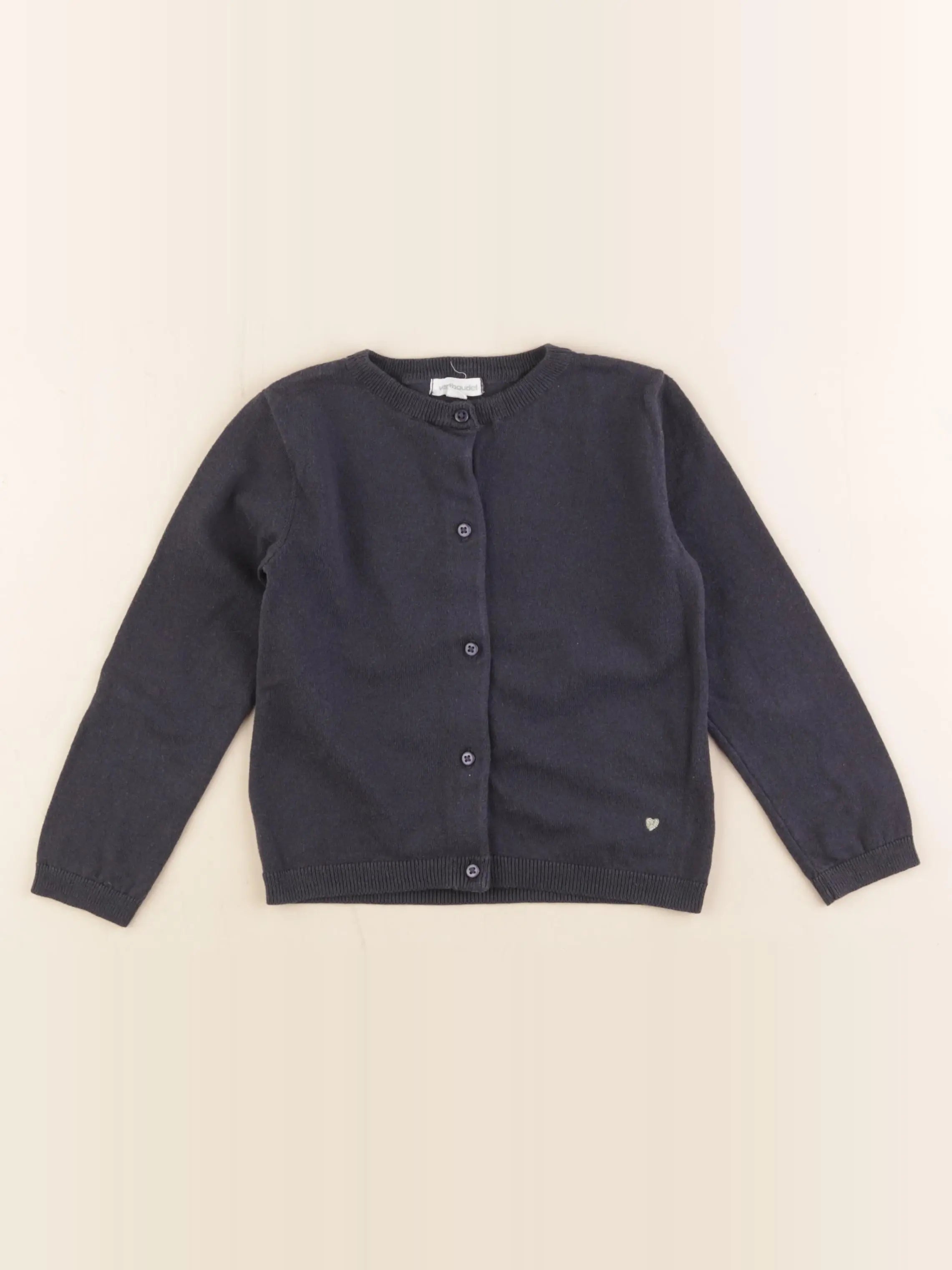 Vertbaudet - gilet gris - 4 ans