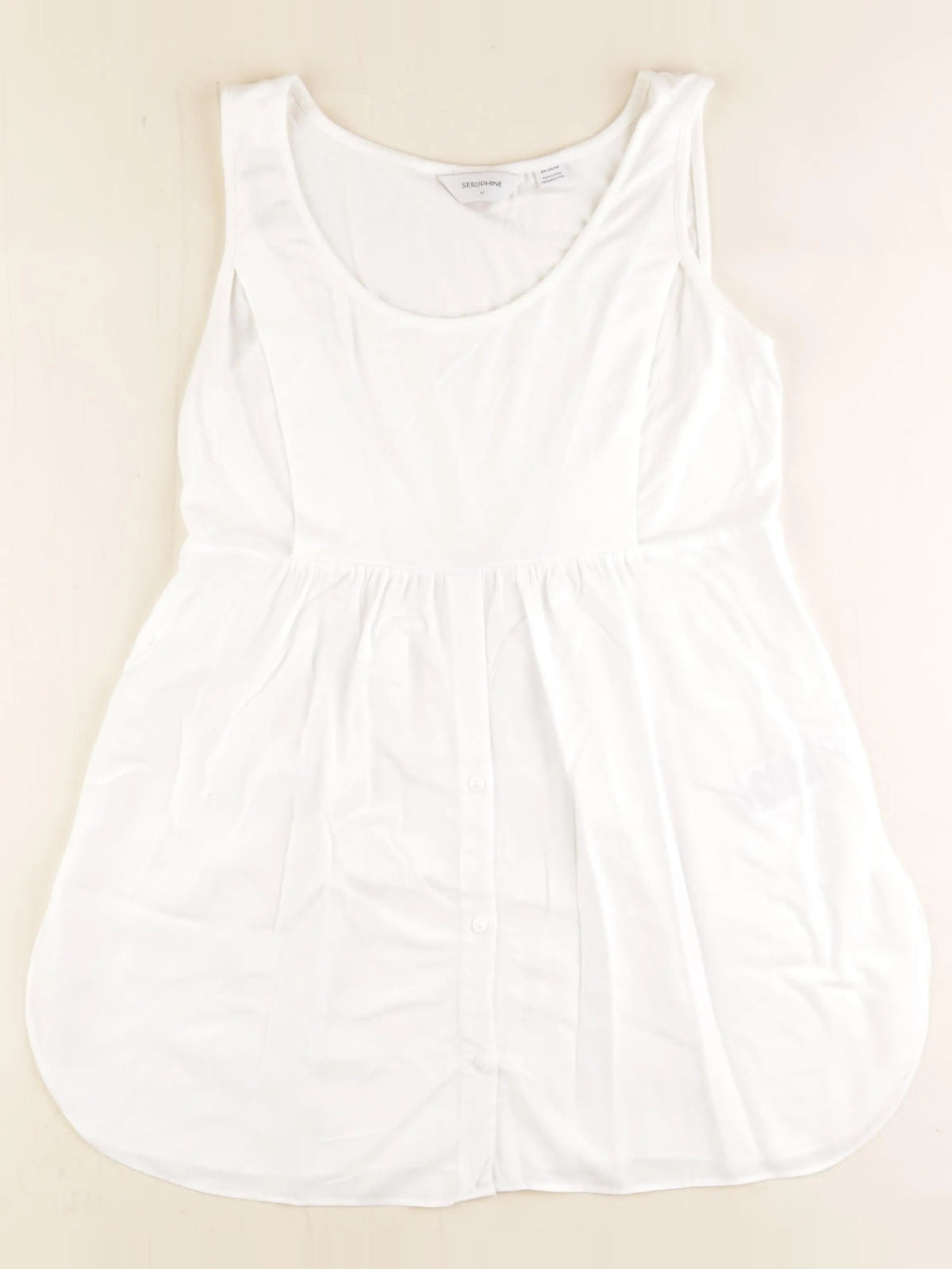 Seraphine - débardeur grossesse blanc - xs