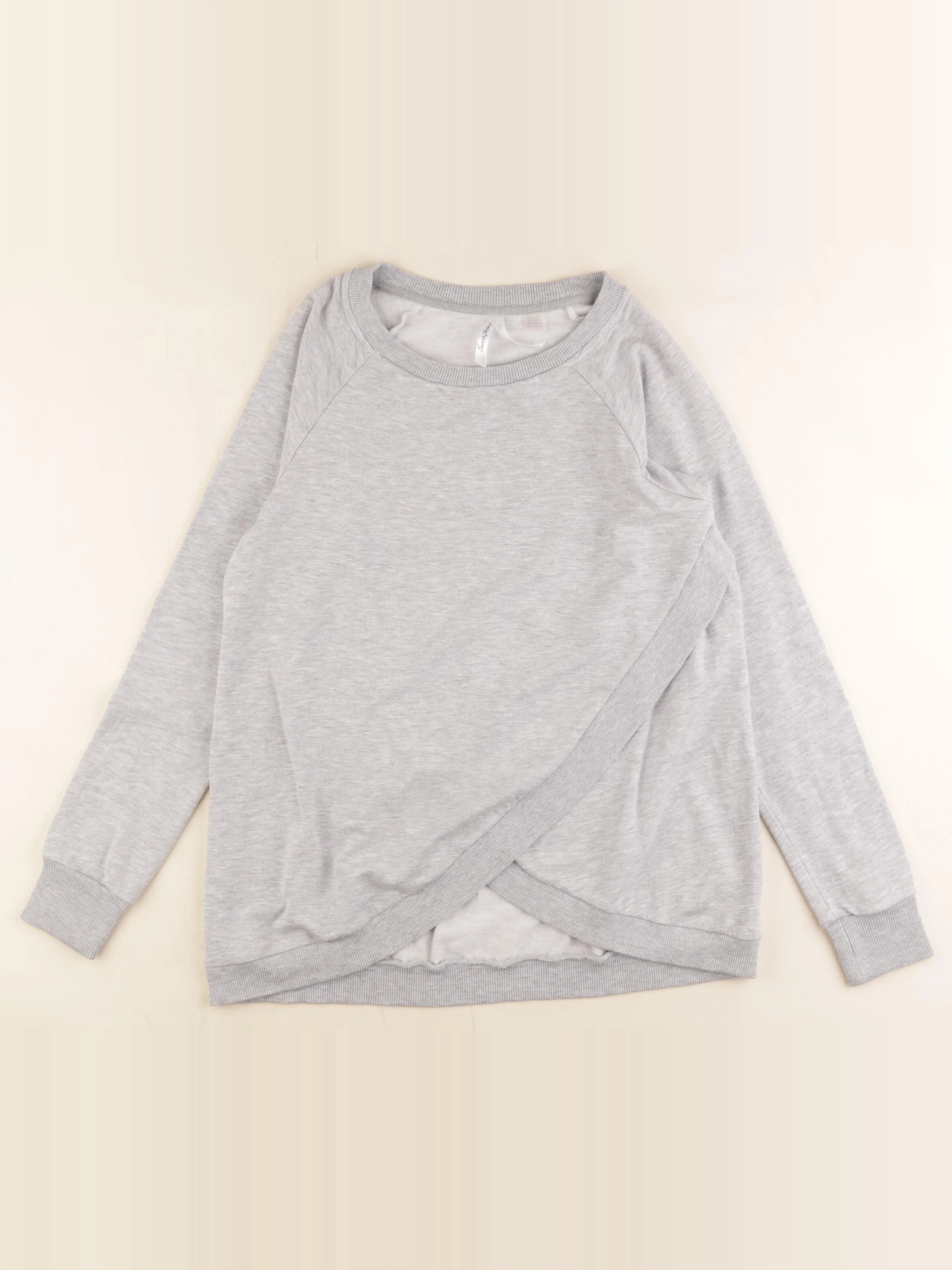 Seraphine - sweat grossesse gris - s