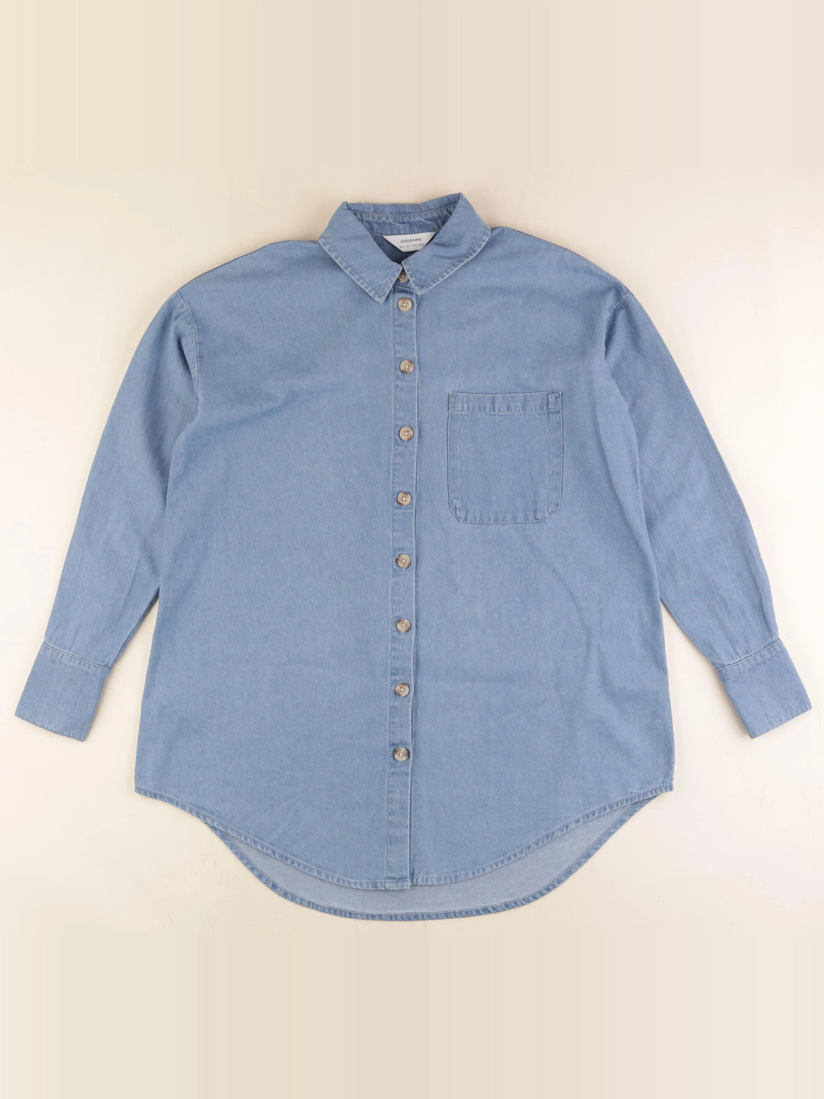 Seraphine - chemise grossesse bleu - 36