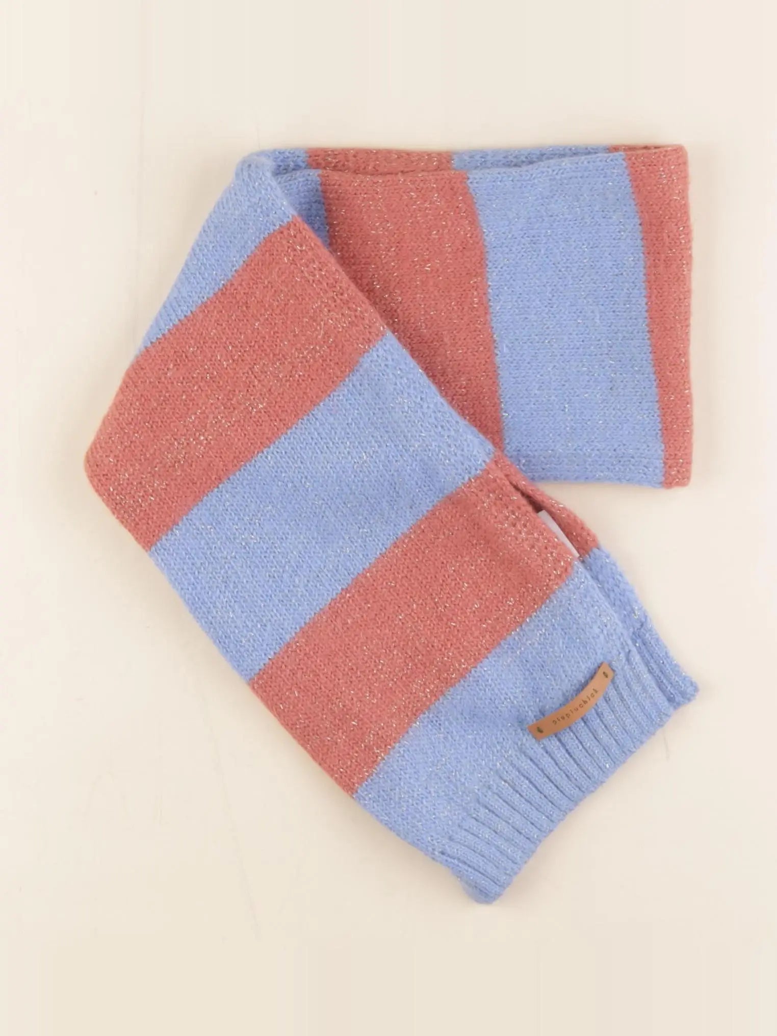 Piupiuchick - écharpe bleu, rose - 12 ans