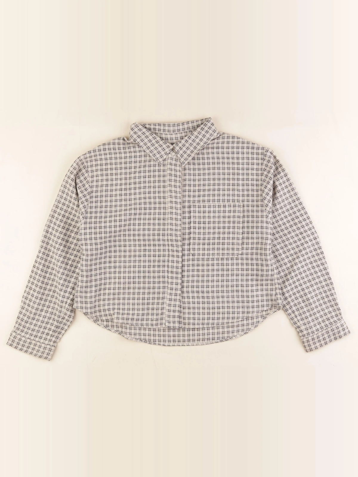 Zara - chemise beige - 11/12 ans