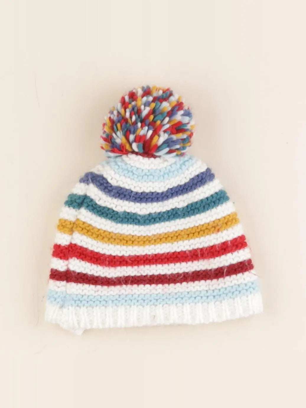 Boutchou - bonnet multicolore - 6/12 mois