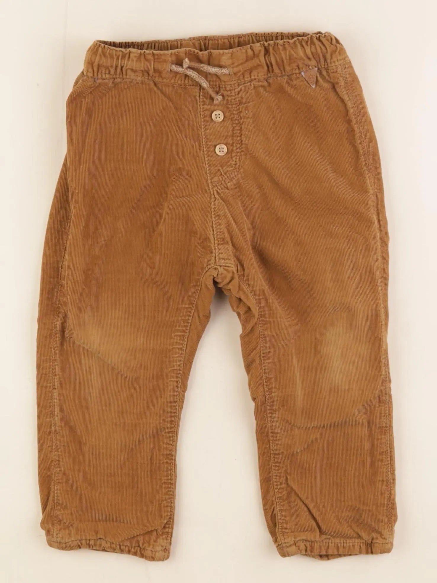 H&M - pantalon marron - 12/18 mois