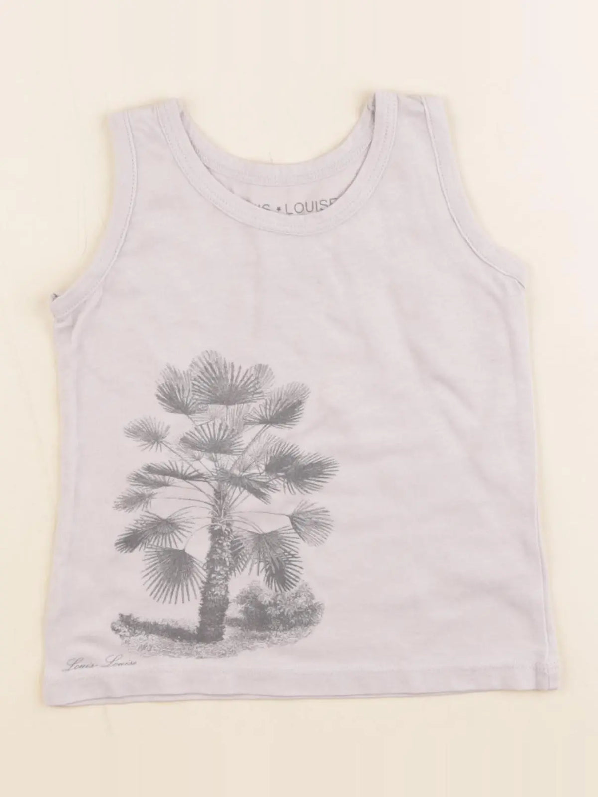 Louis Louise - débardeur gris - 12 mois