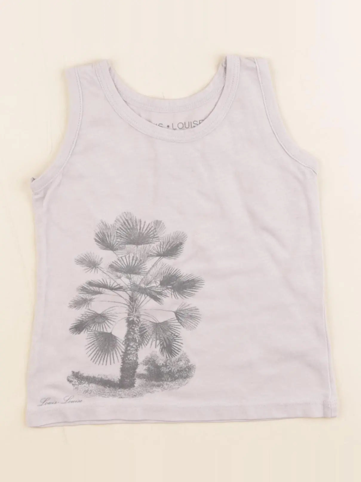 Louis Louise - débardeur gris - 12 mois