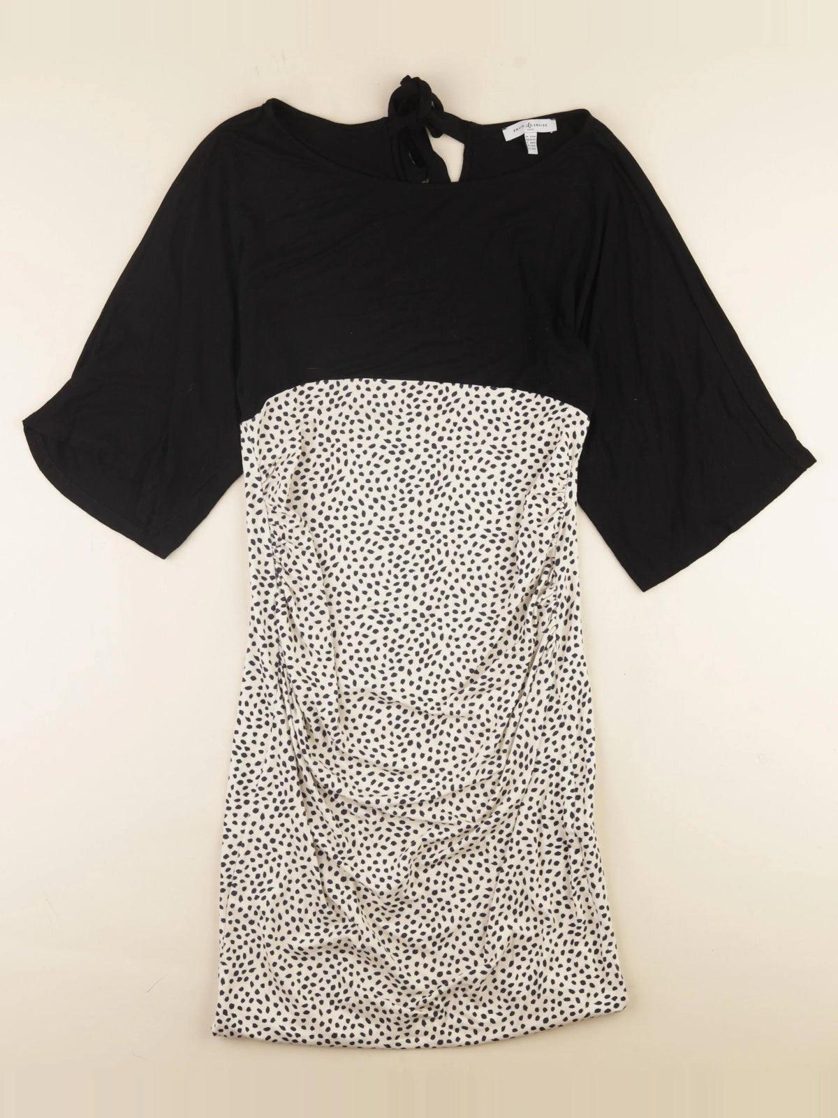 Envie de fraise - robe grossesse noir, beige - 42 à 44