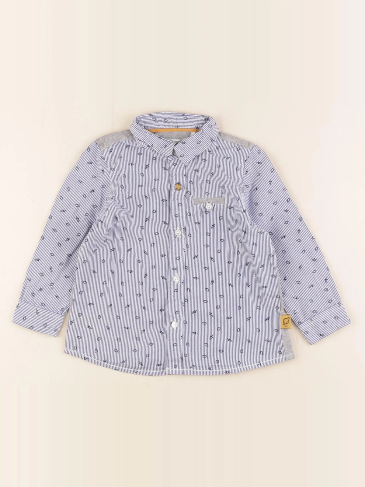 IKKS - chemise bleu - 18 mois