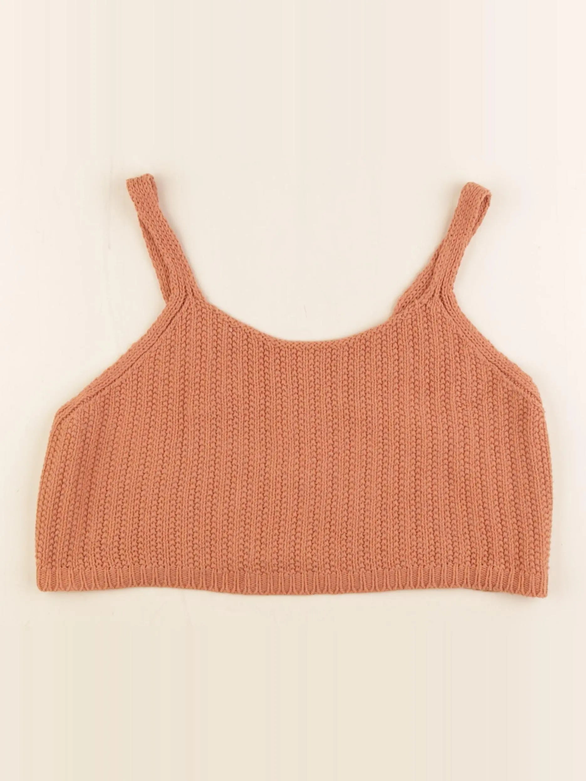 Zara - top marron - 10 ans