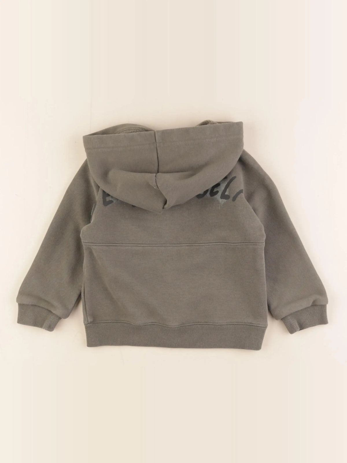 IKKS - sweat imprimé au dos vert - 18 mois