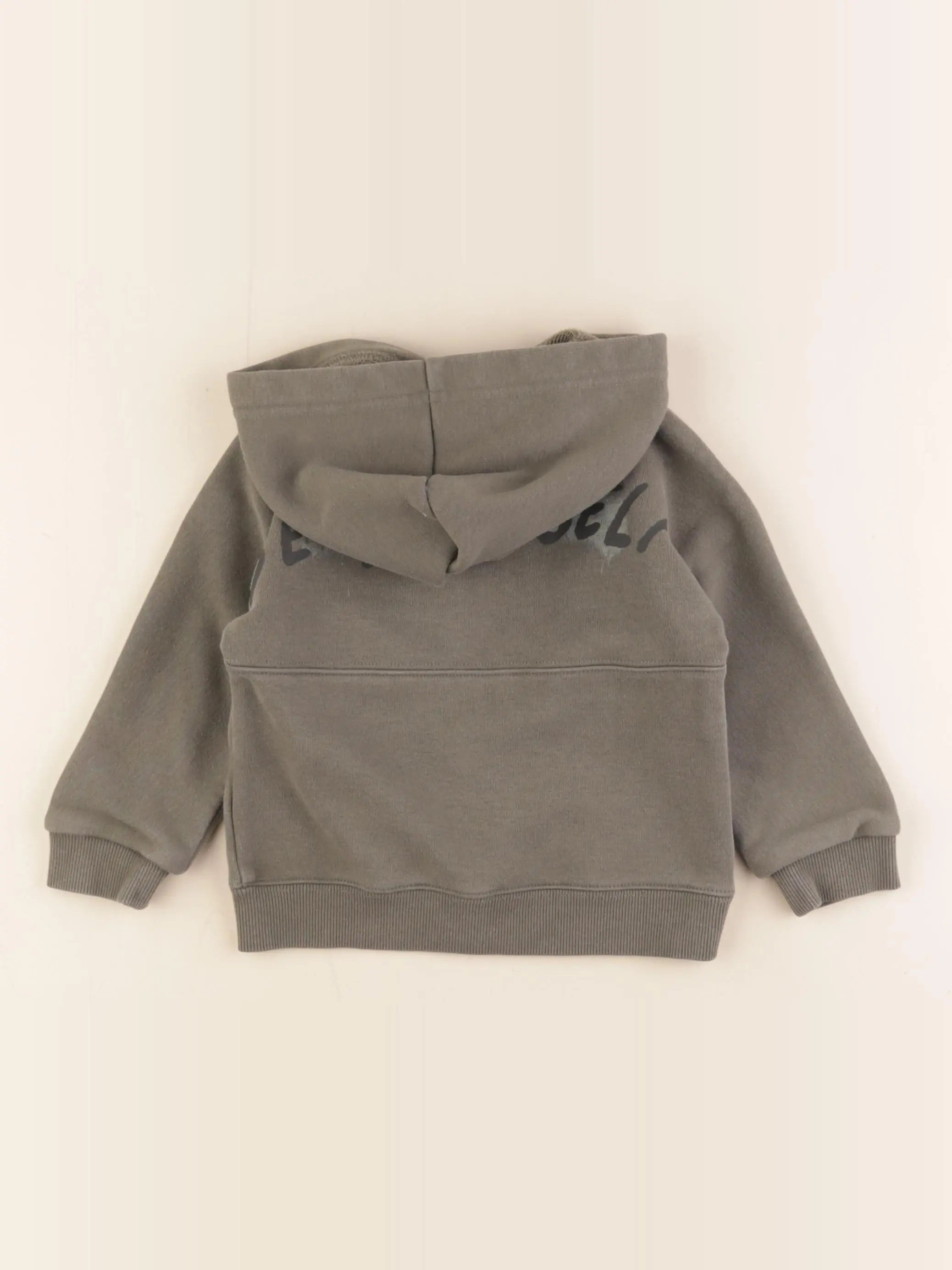 IKKS - sweat imprimé au dos vert - 18 mois