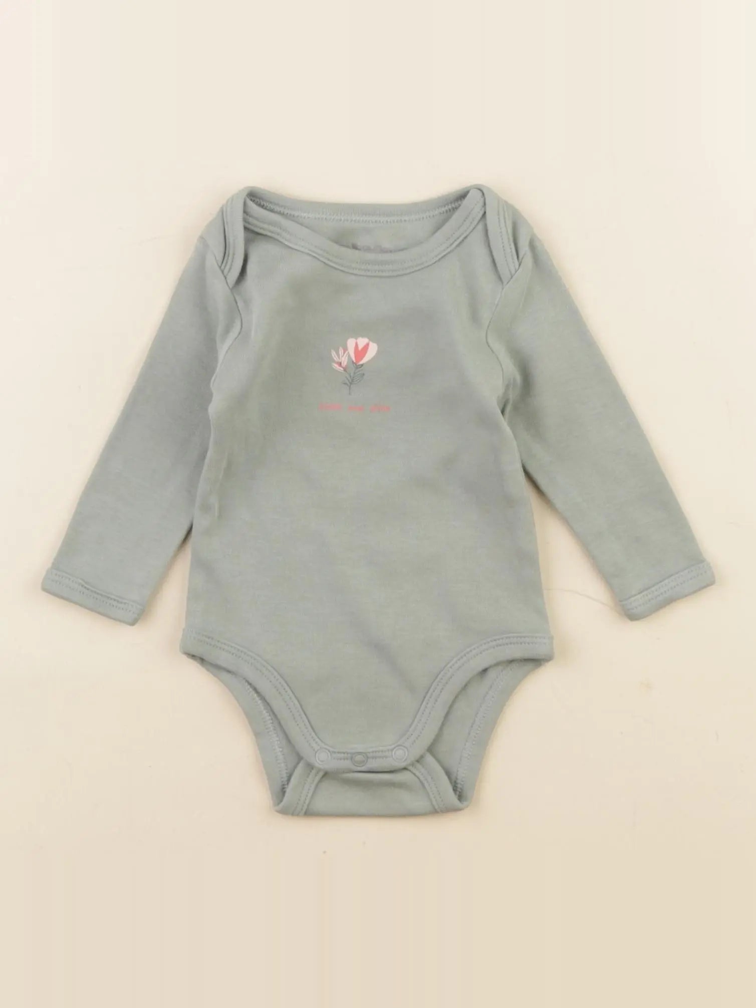 Vertbaudet - body vert - 3 mois