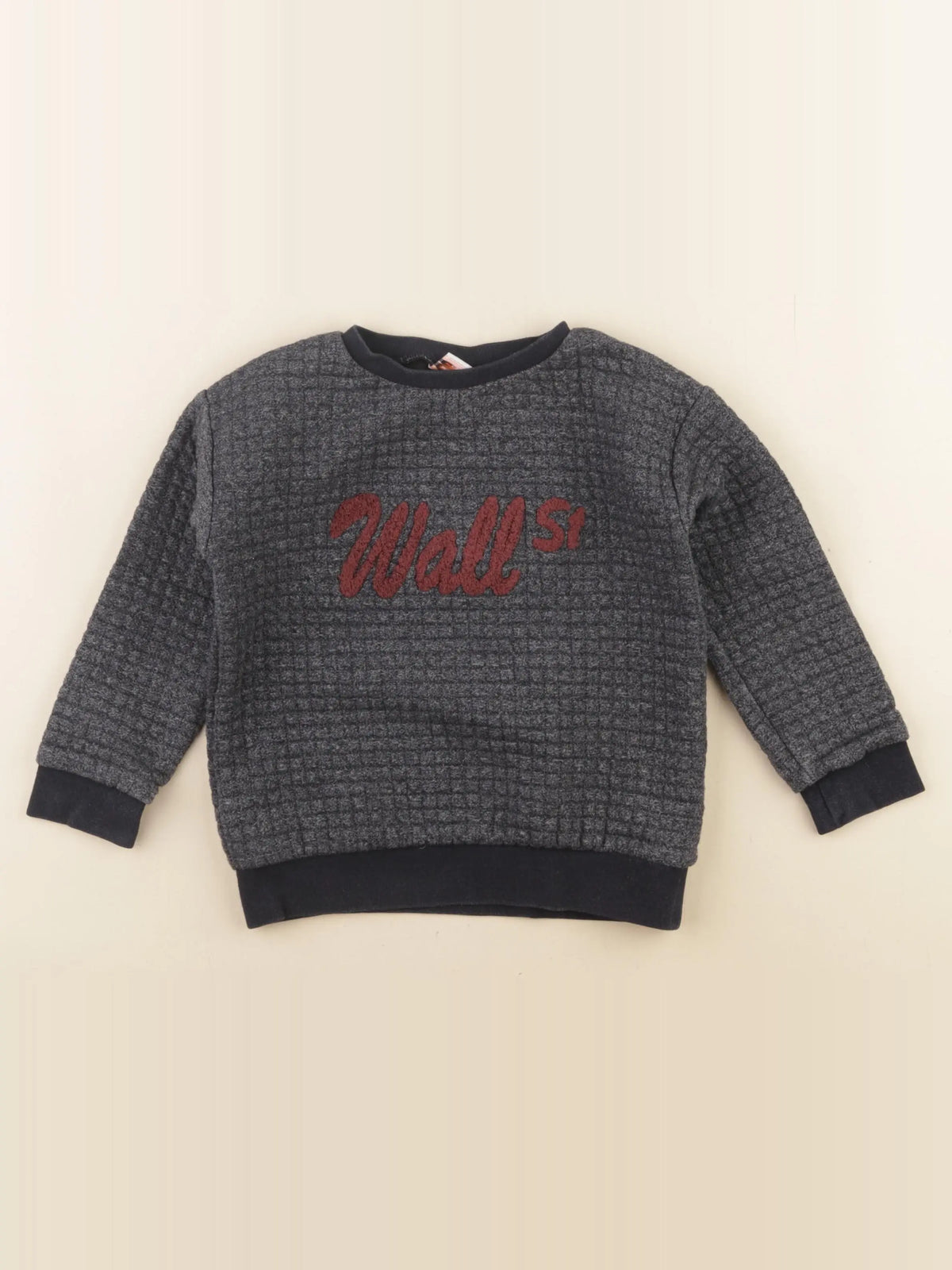 Tape à l'oeil - sweat bleu - 3 ans