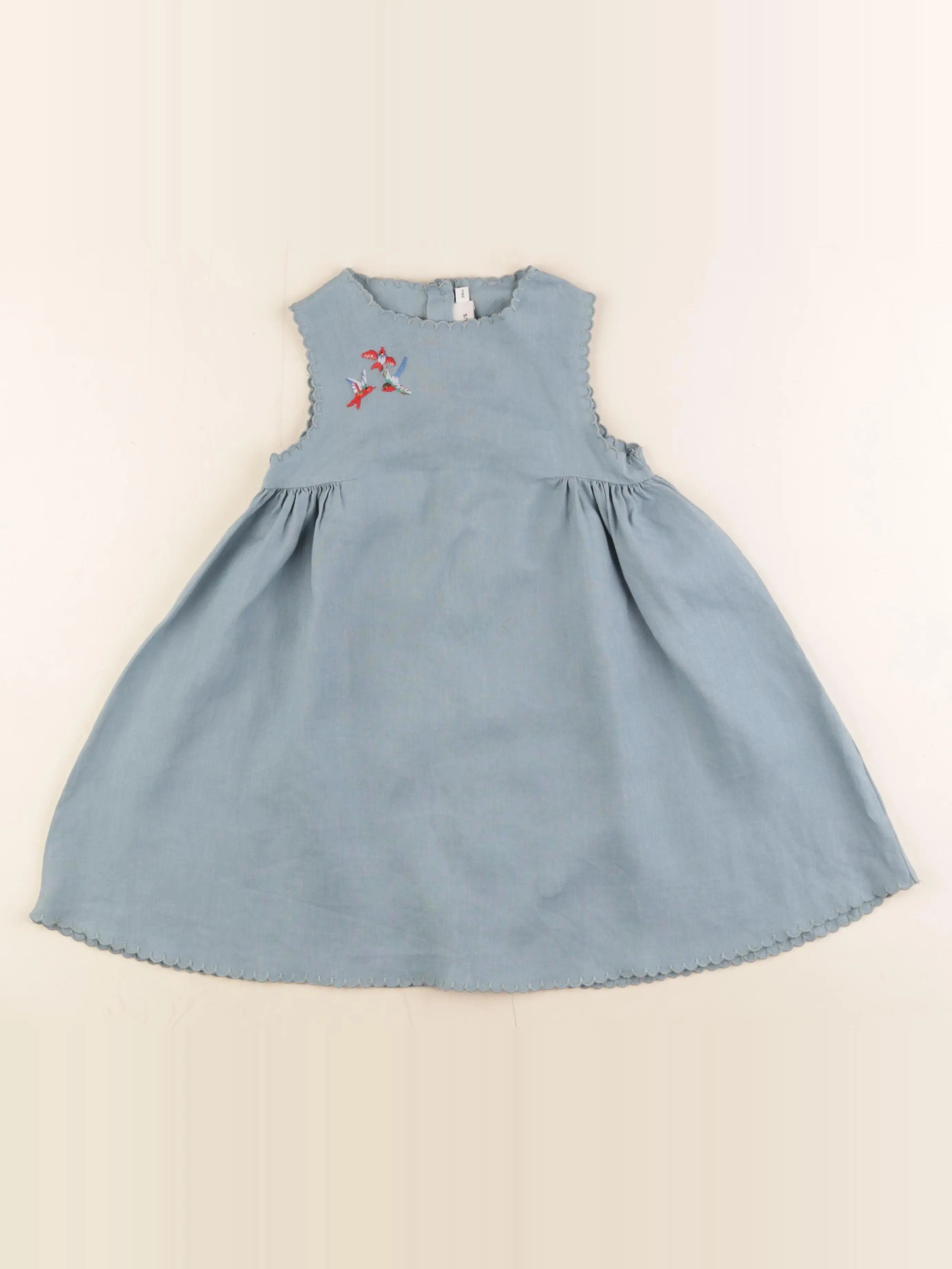 Cyrillus - robe bleu - 36 mois