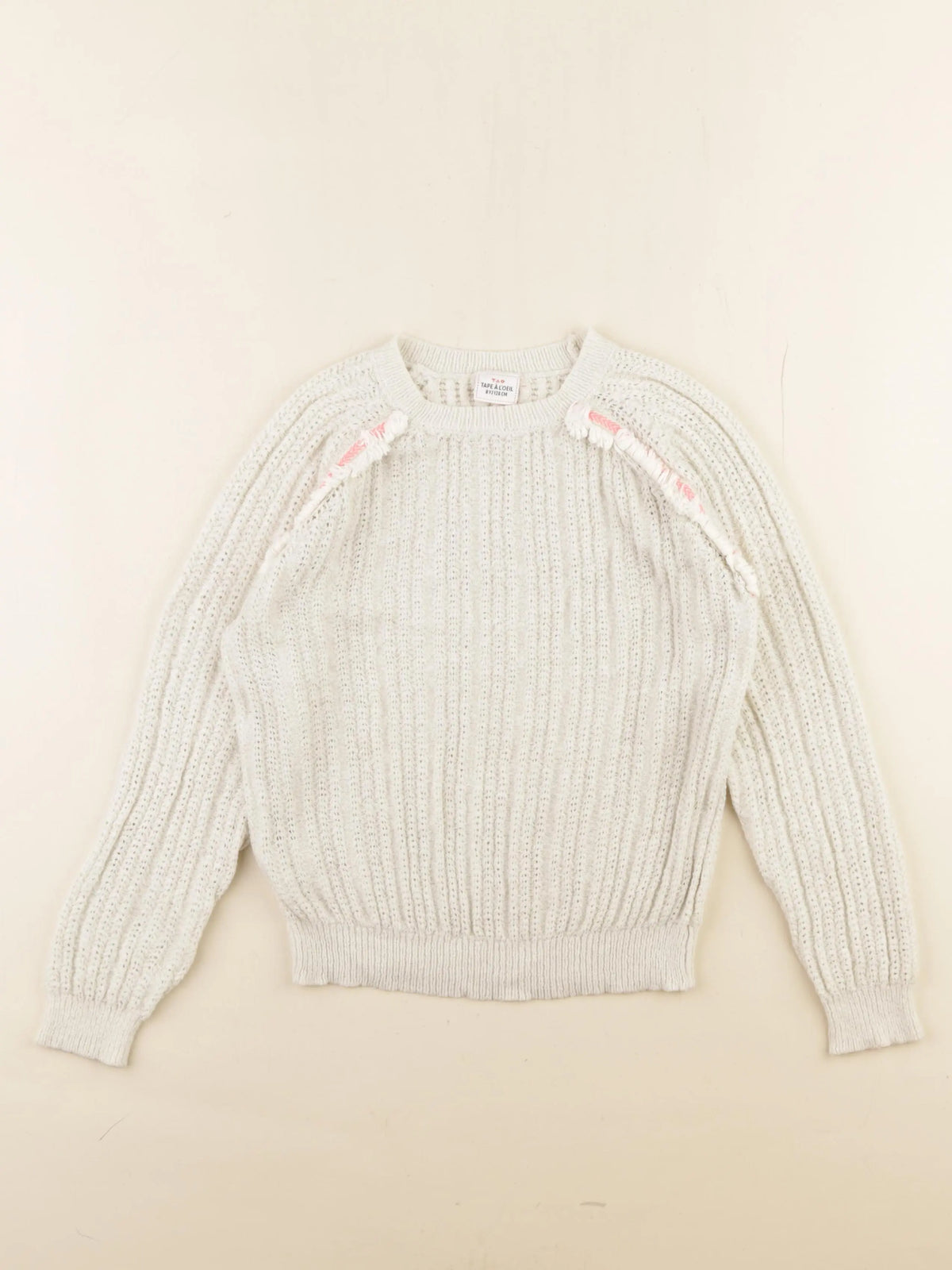 Tape à l'oeil - pull beige - 8 ans