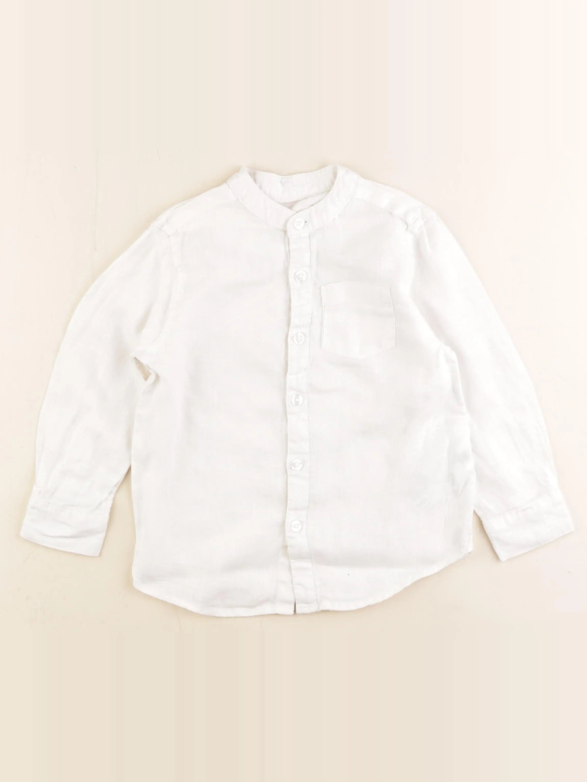 Monoprix - chemise blanc - 3 ans