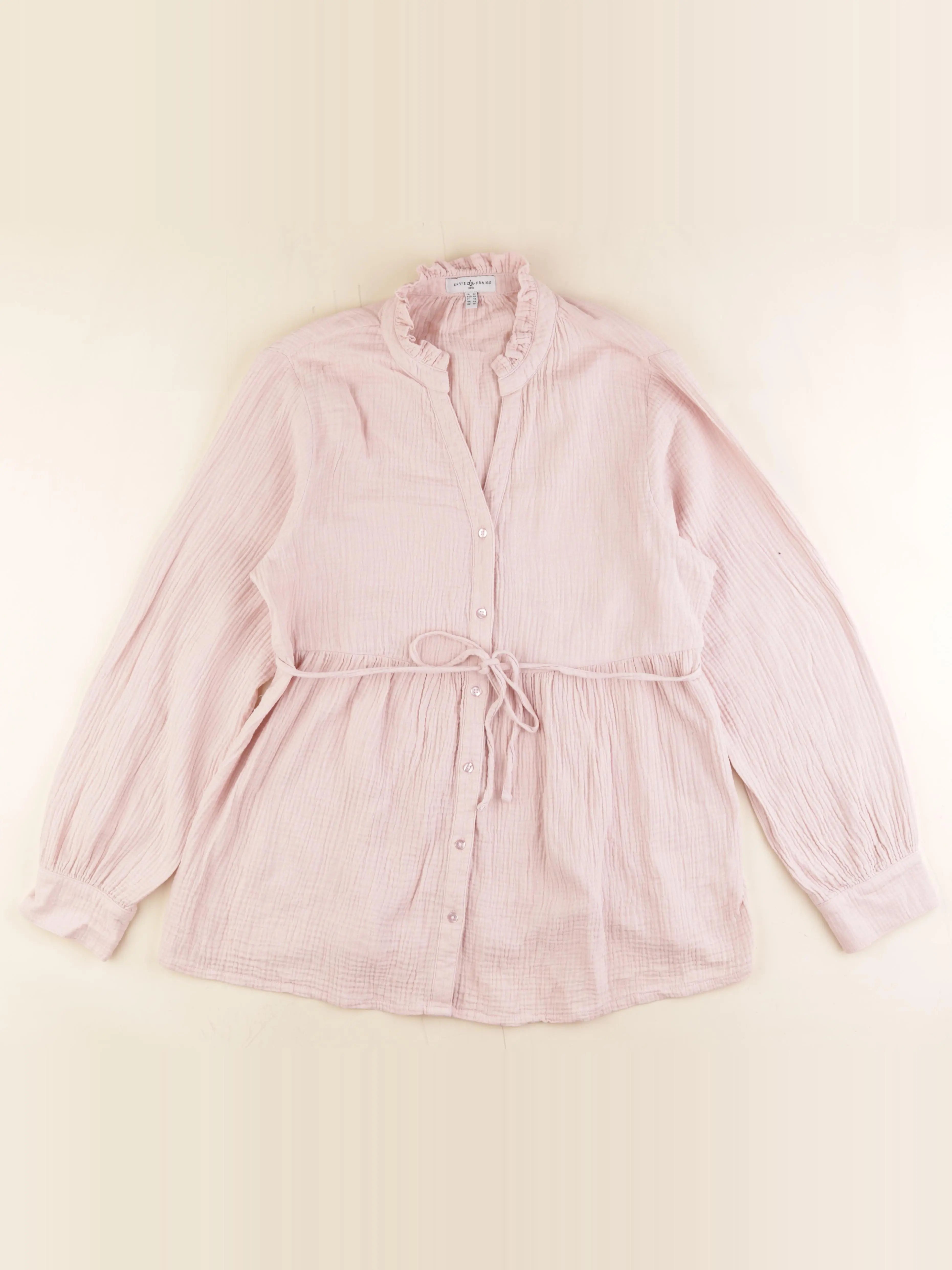 Envie de fraise - blouse grossesse rose - 42