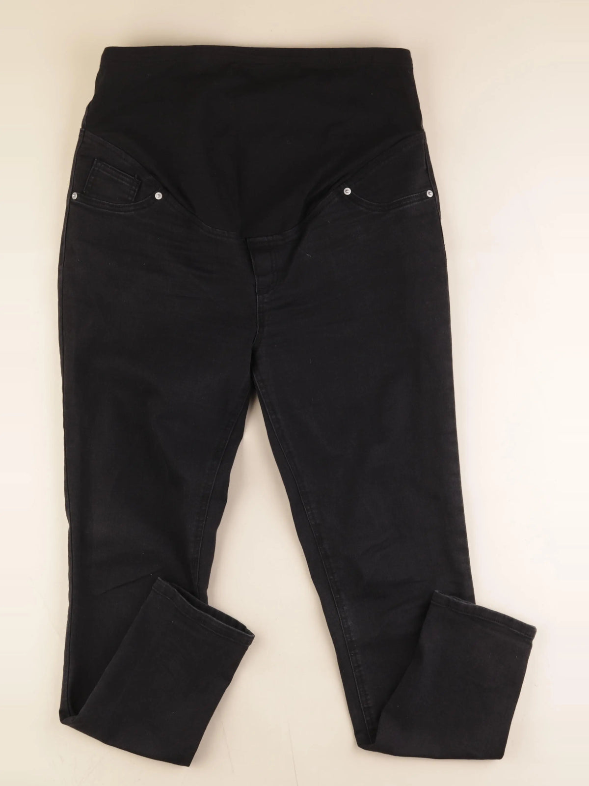 Envie de fraise - jean grossesse noir - 44