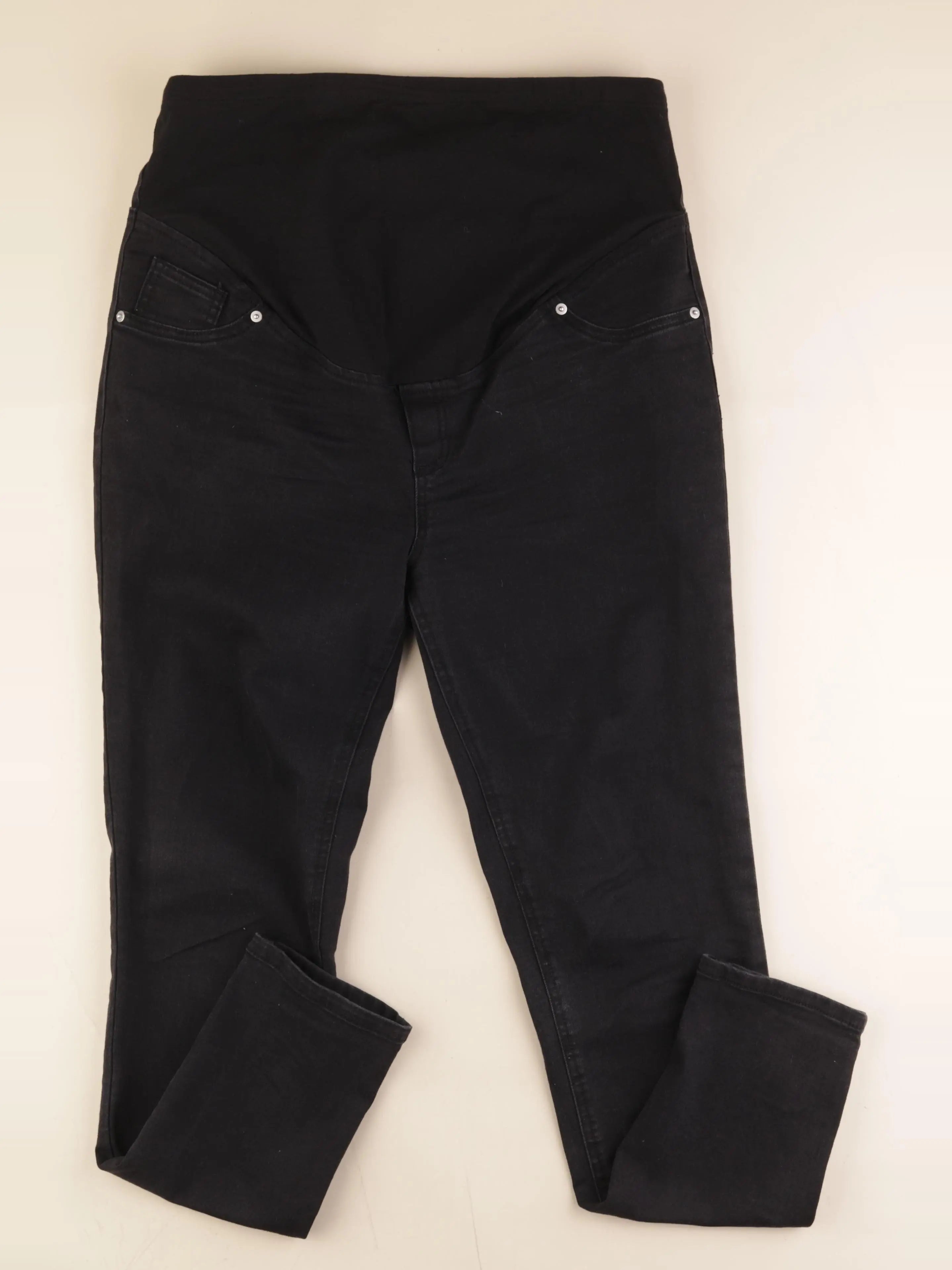 Envie de fraise - jean grossesse noir - 44