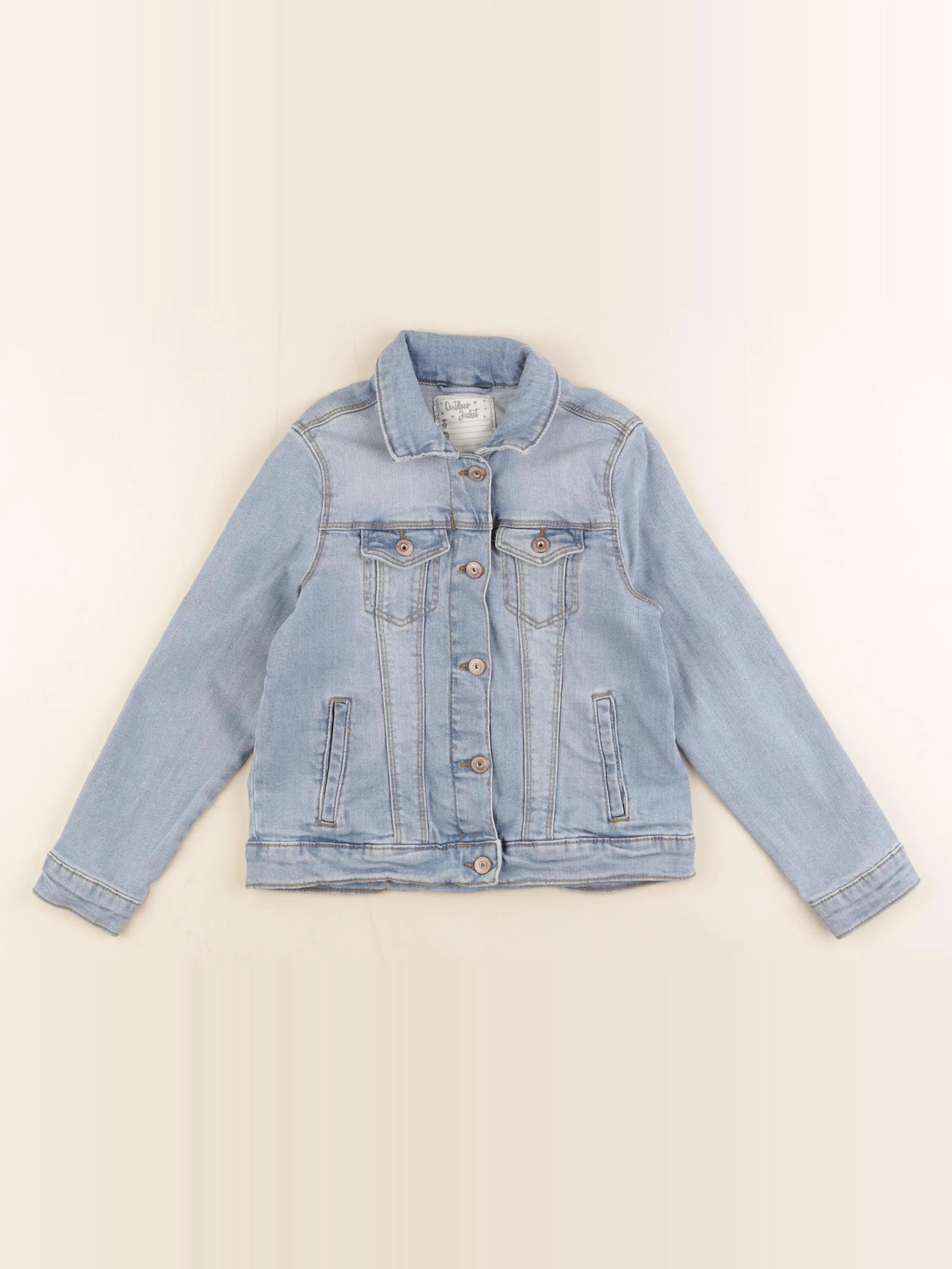 Vertbaudet - veste bleu - 7 ans