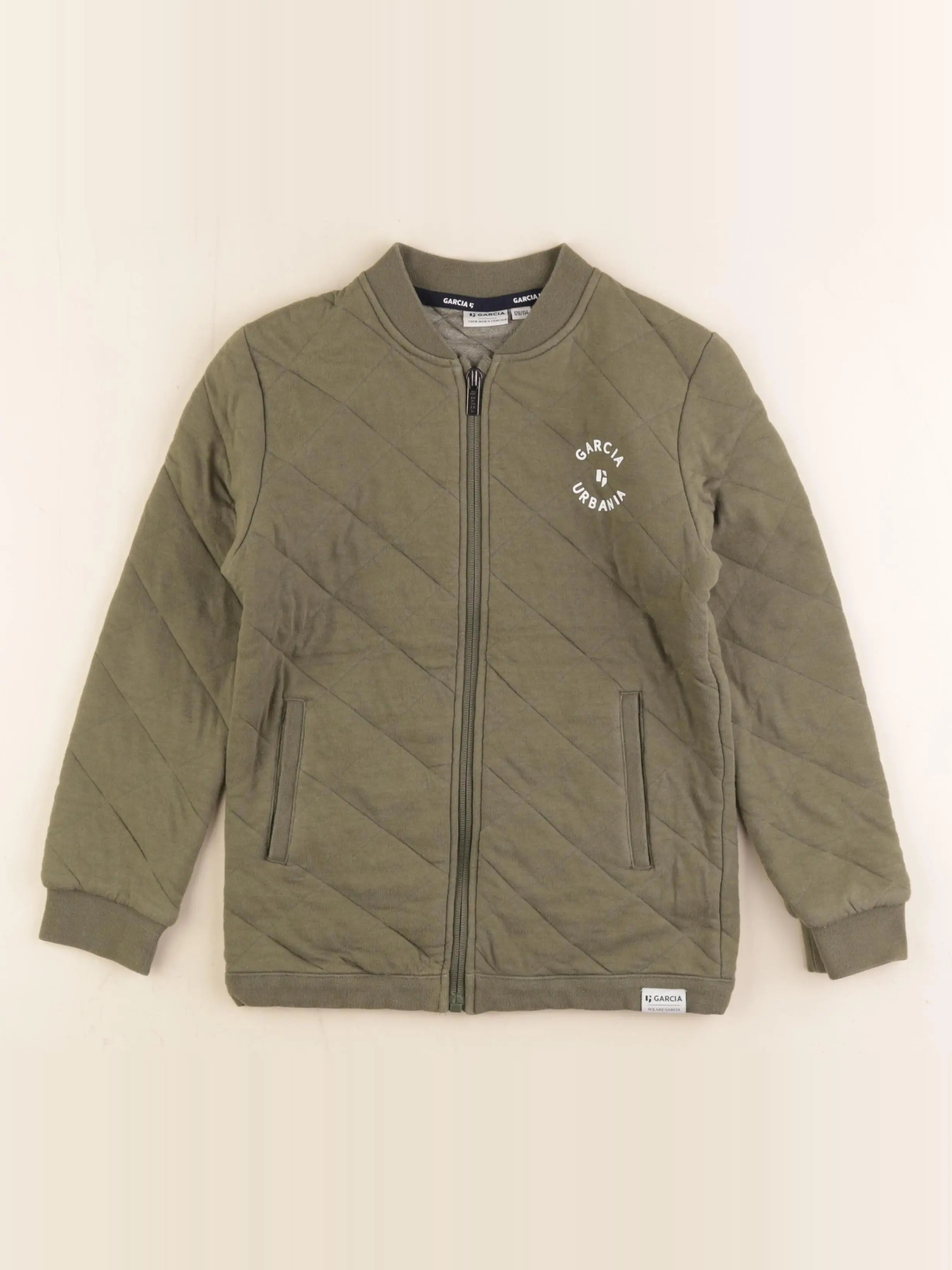 Garcia - sweat vert - 8/9 ans