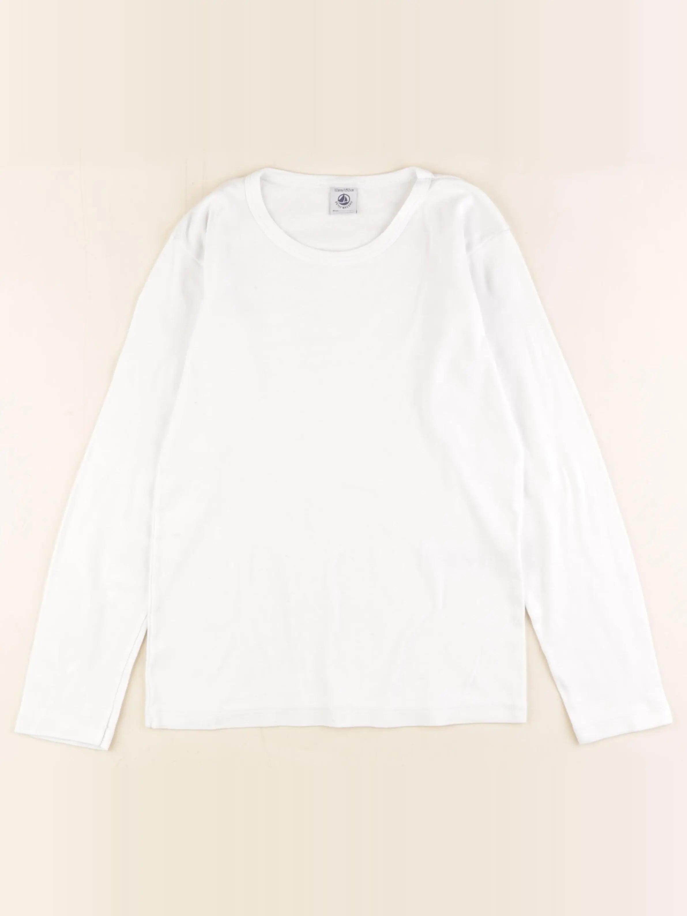 Petit Bateau - maillot de corps blanc - 12 ans