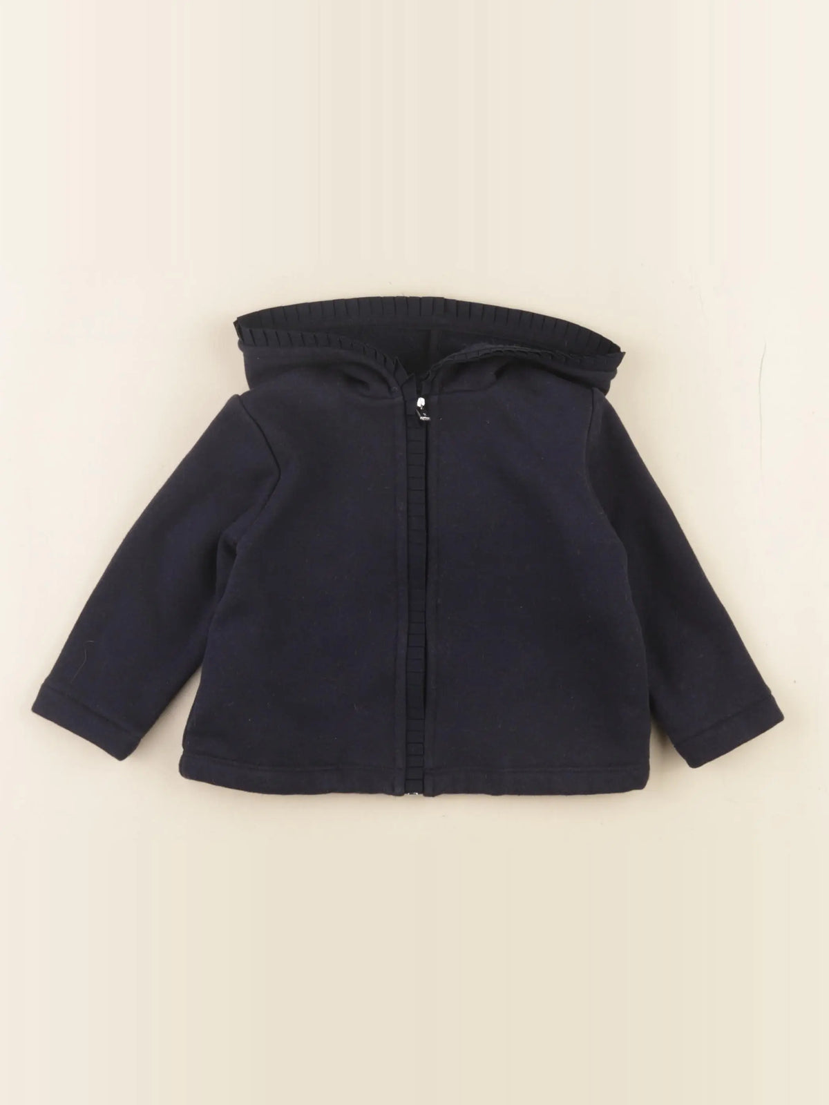 Jacadi - sweat bleu - 12 mois