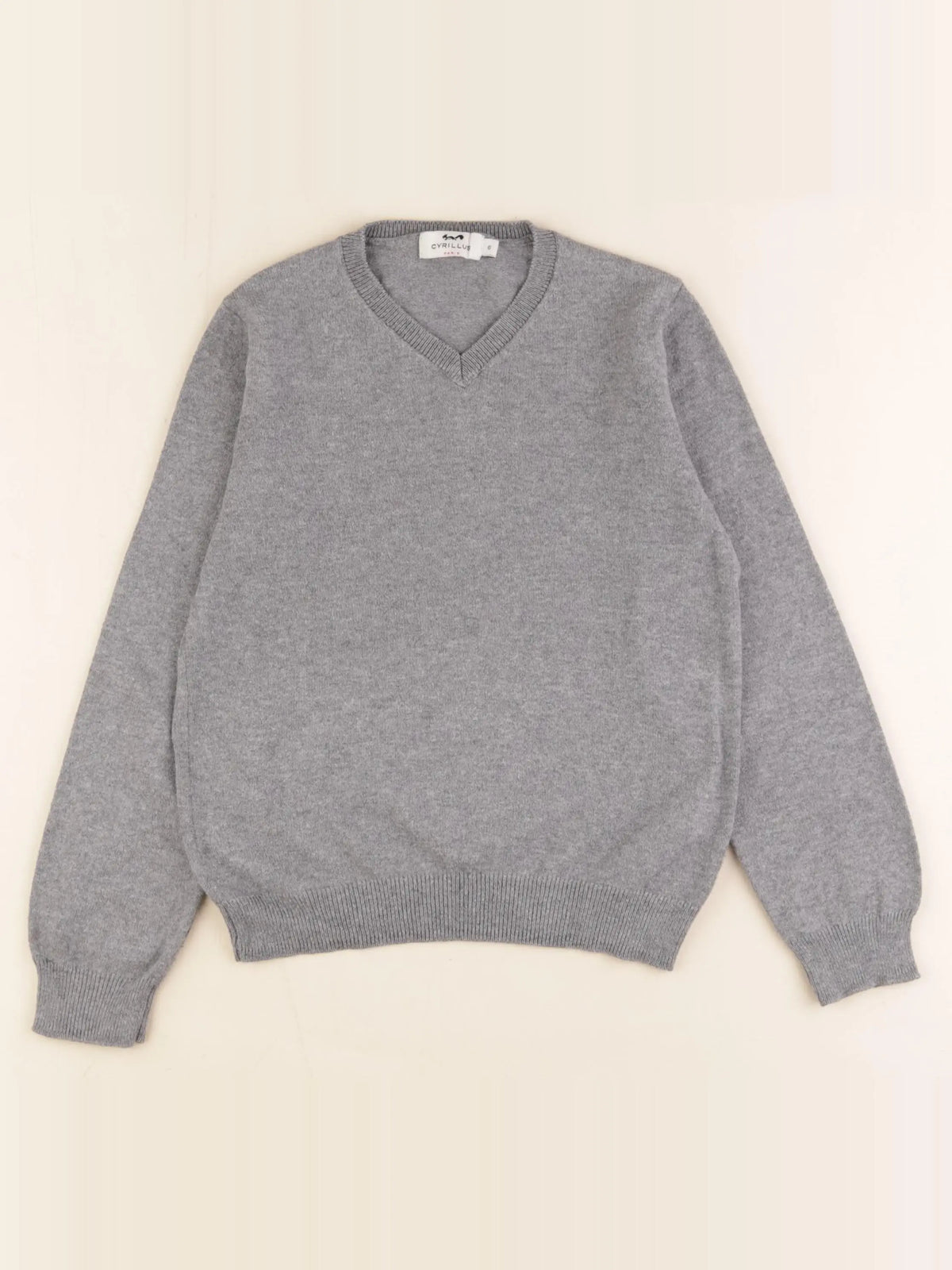 Cyrillus - pull gris - 6 ans