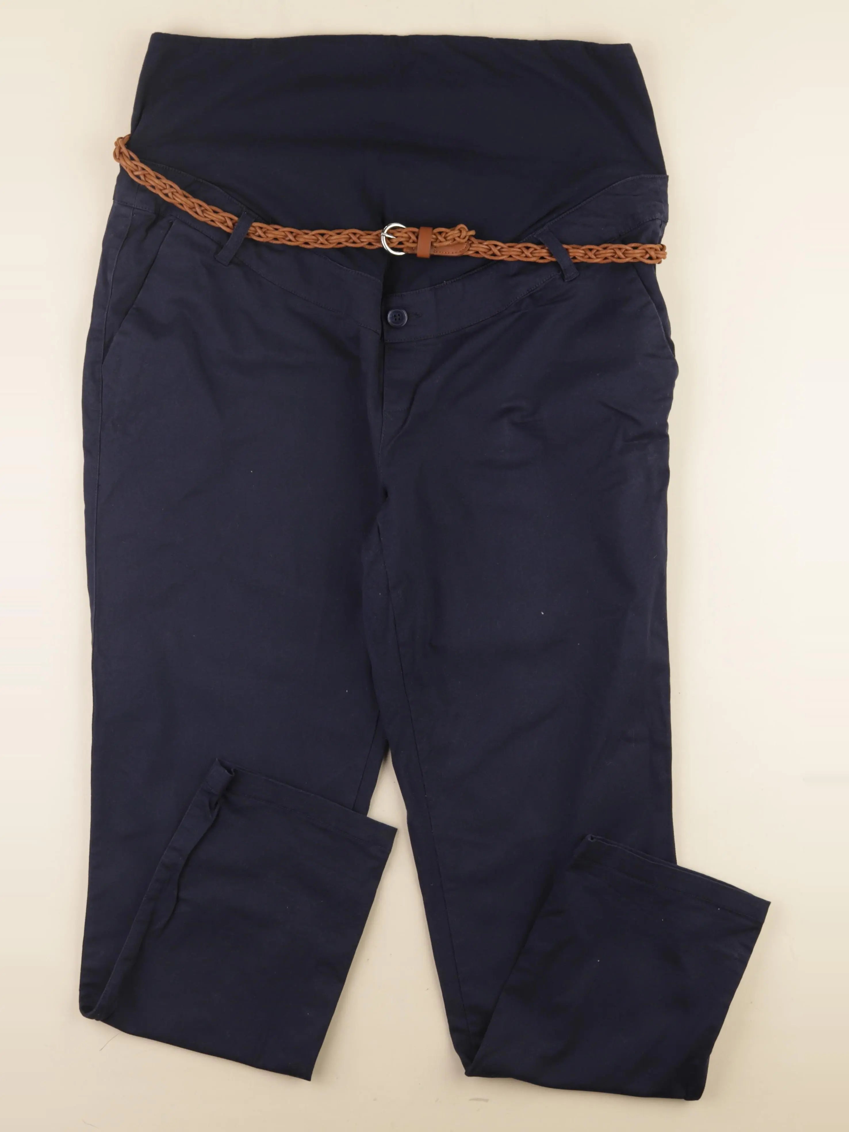 Vertbaudet - pantalon grossesse bleu - 48