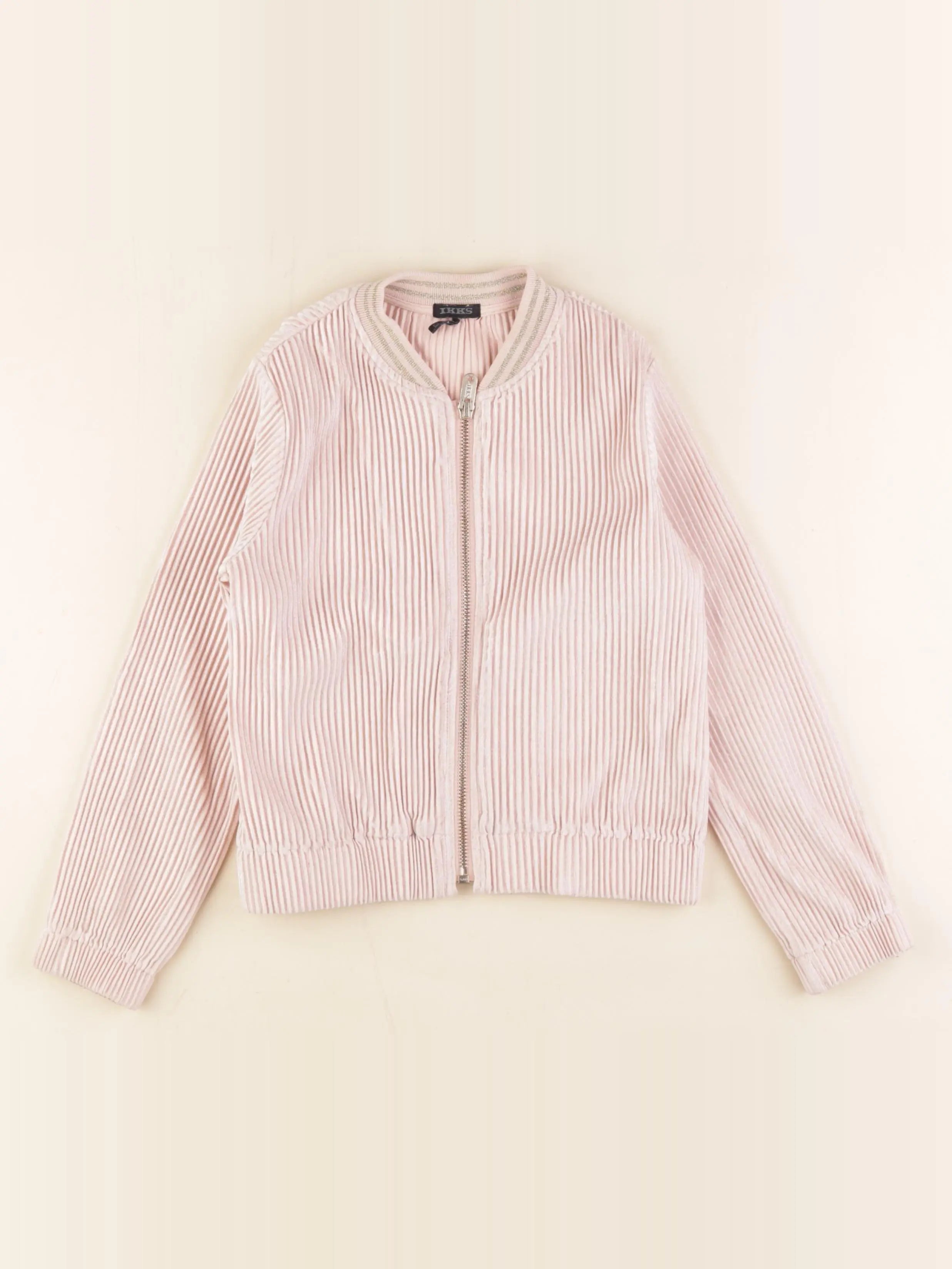 IKKS - sweat rose - 8 ans