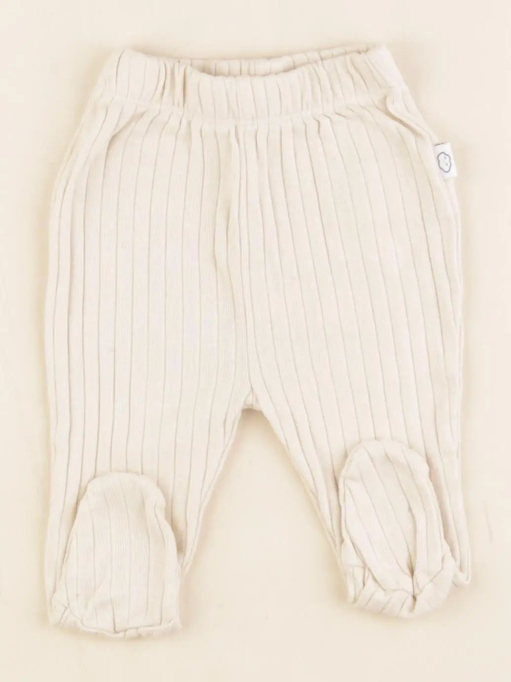 Vertbaudet - legging beige - 3 mois