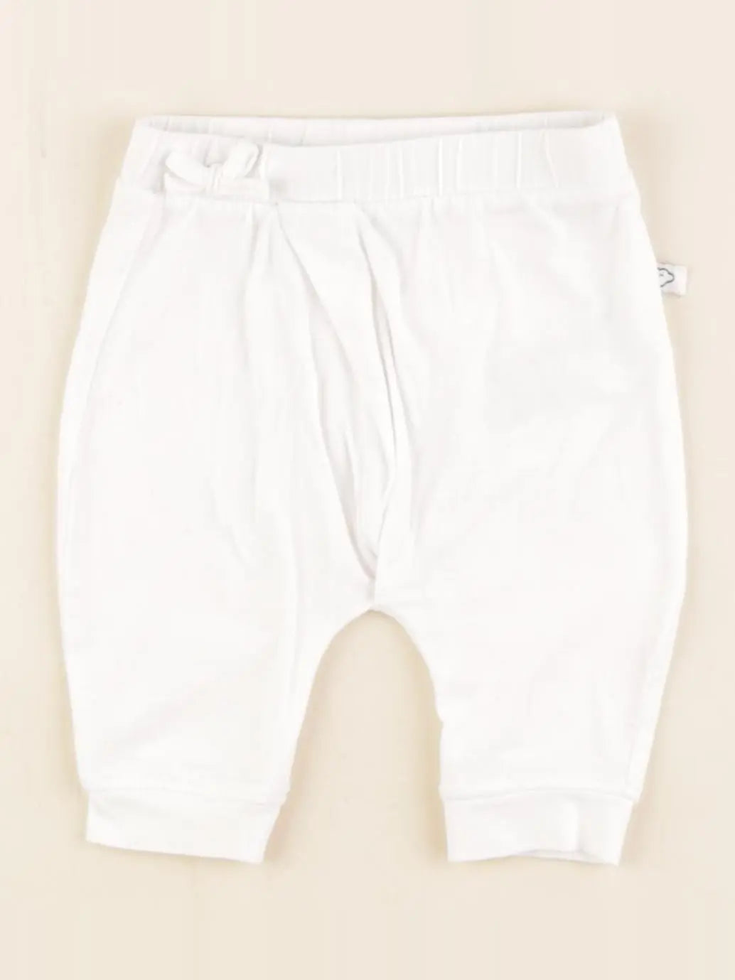 Vertbaudet - legging blanc - 1 mois