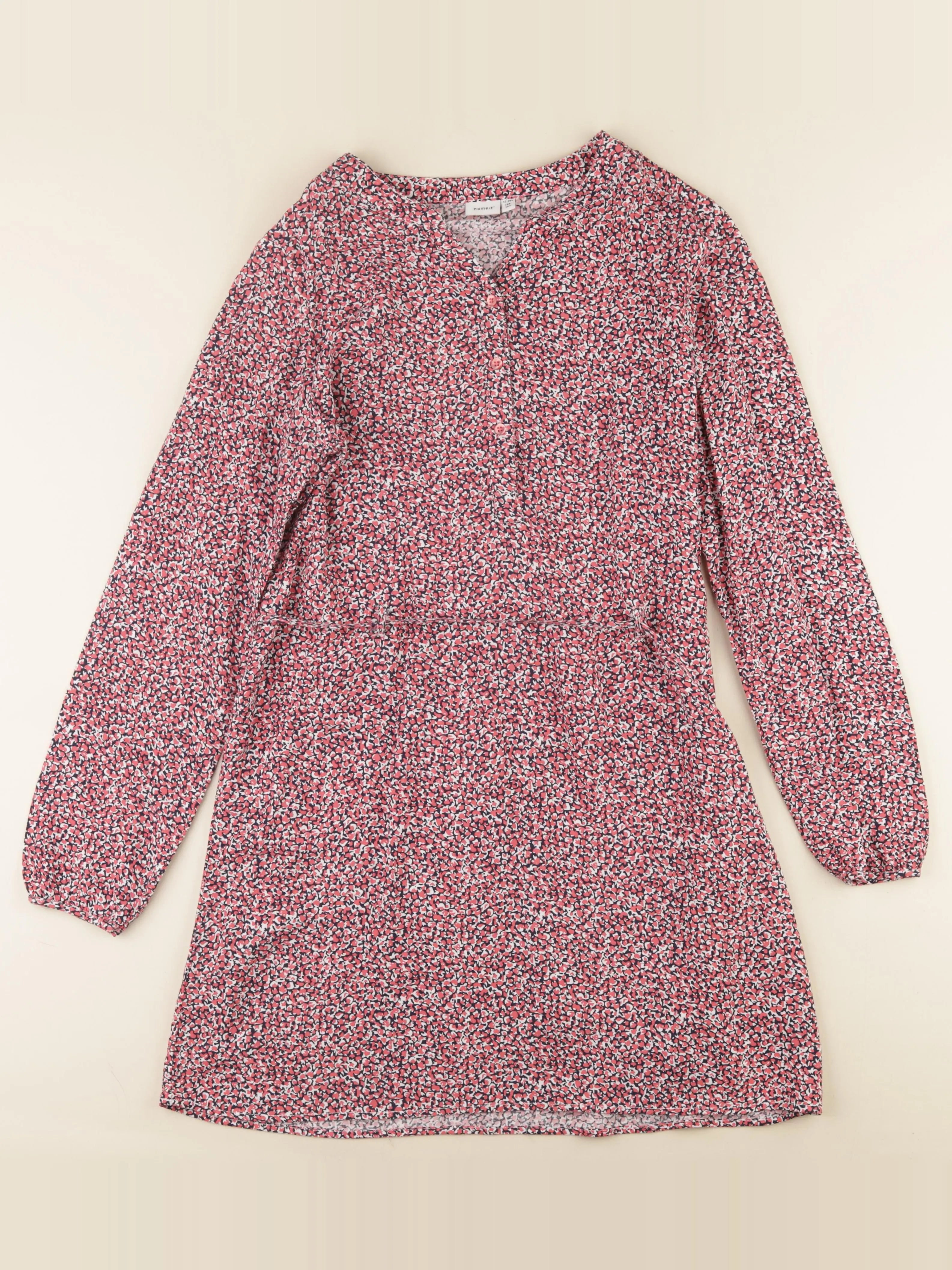 Name it - robe rouge, noir - 13/14 ans