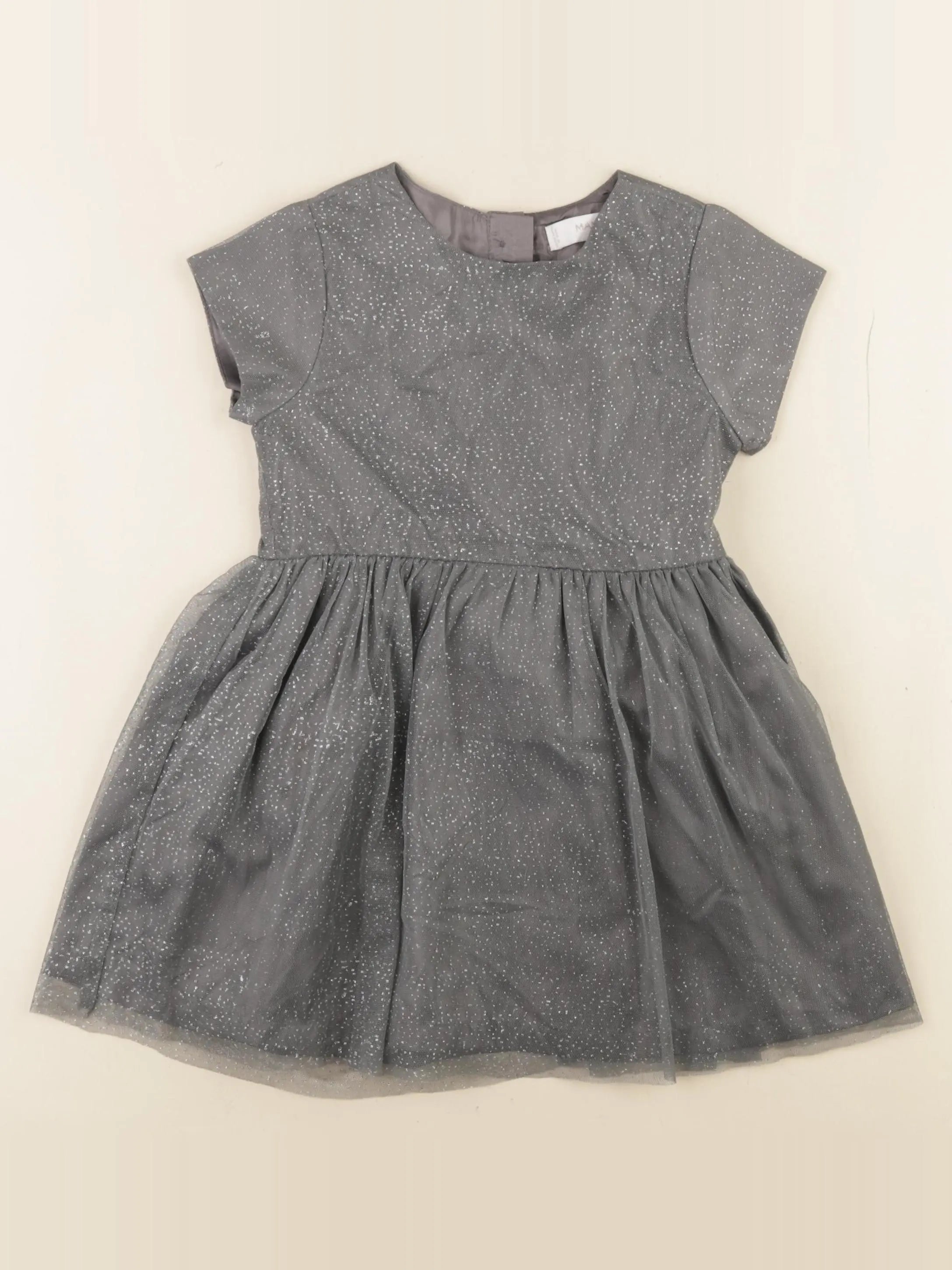 Mango - robe gris, argent - 3/4 ans