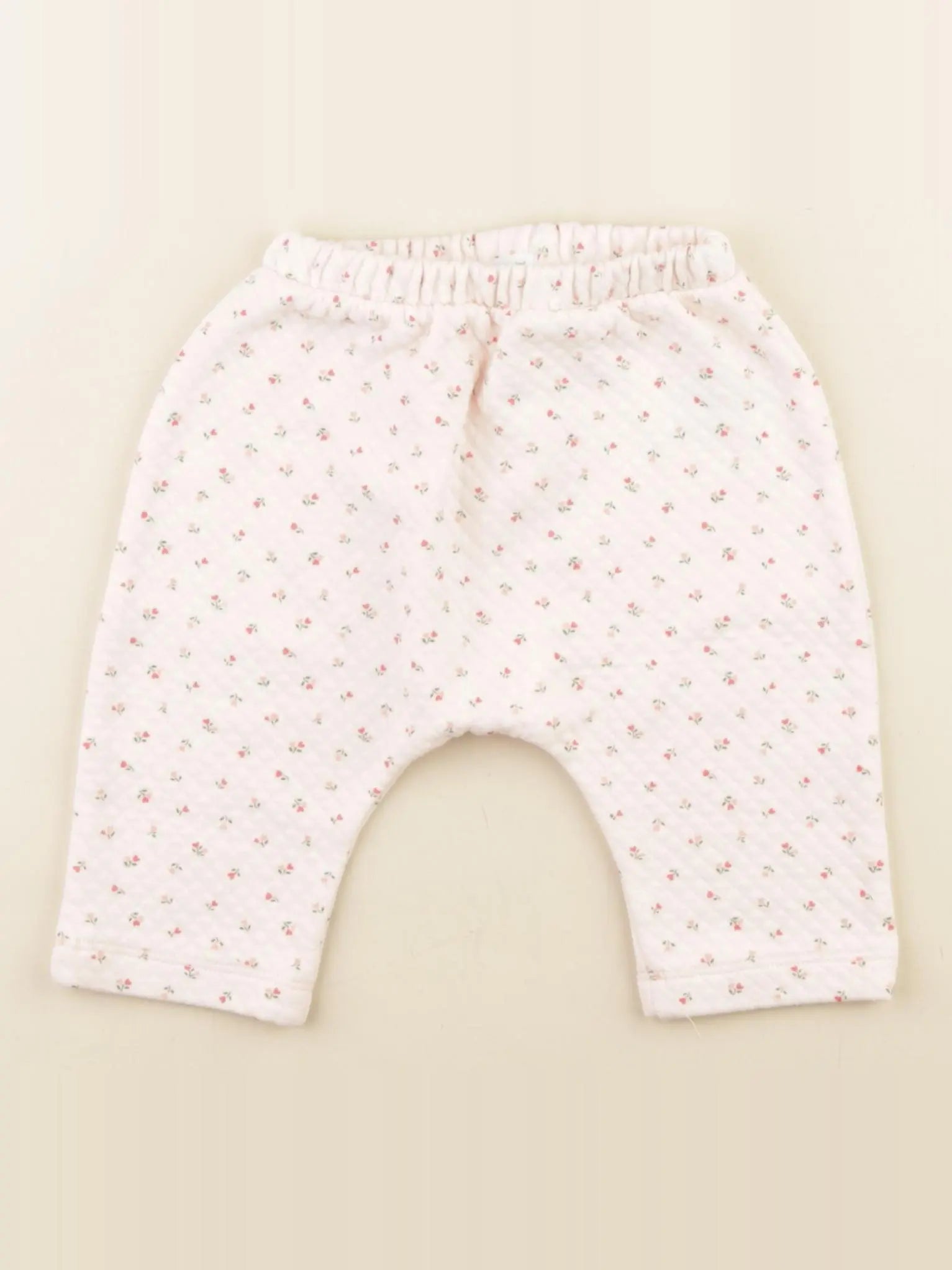 Vertbaudet - sarouel rose - 6 mois