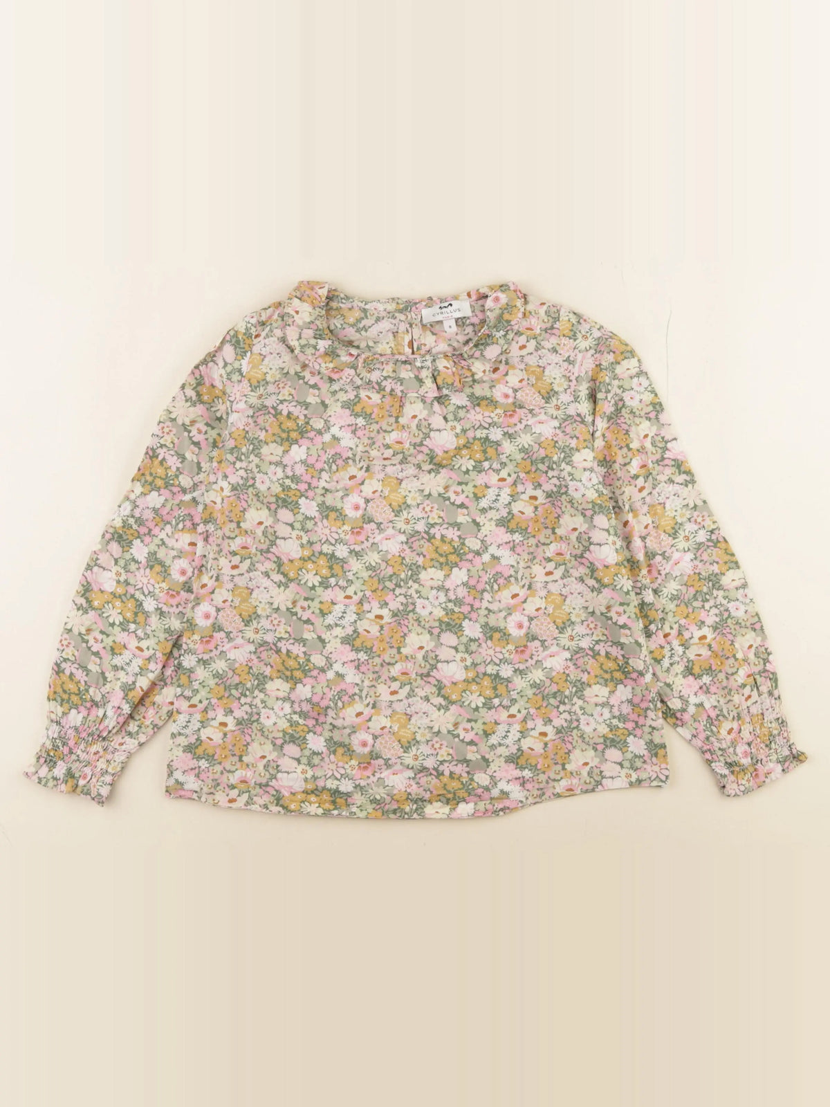 Cyrillus - blouse multicolore - 8 ans