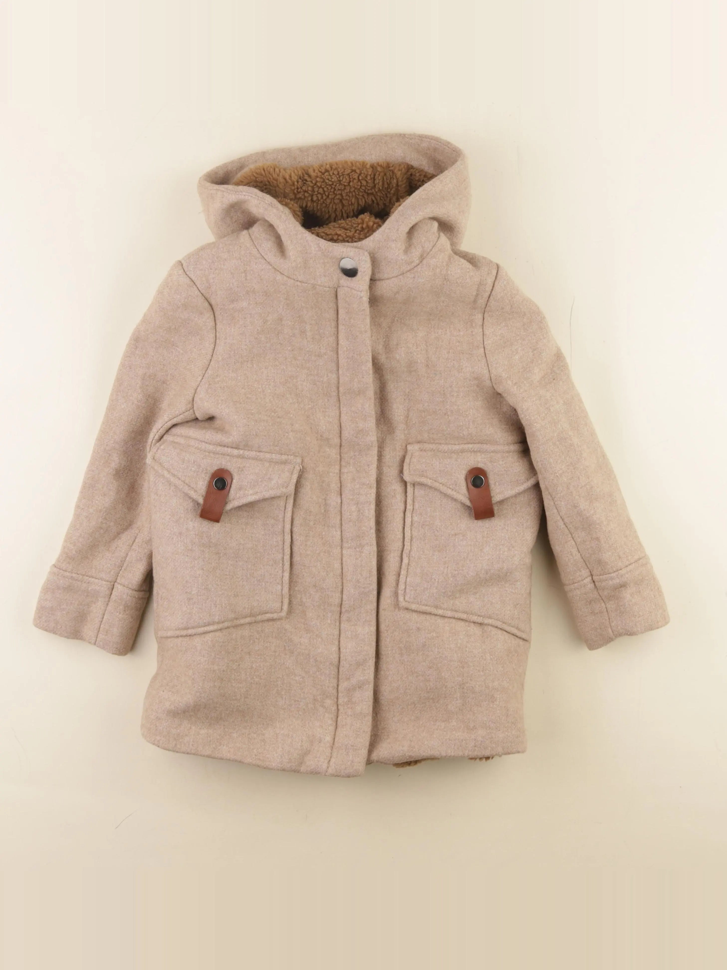 Zara - manteau beige - 8 ans