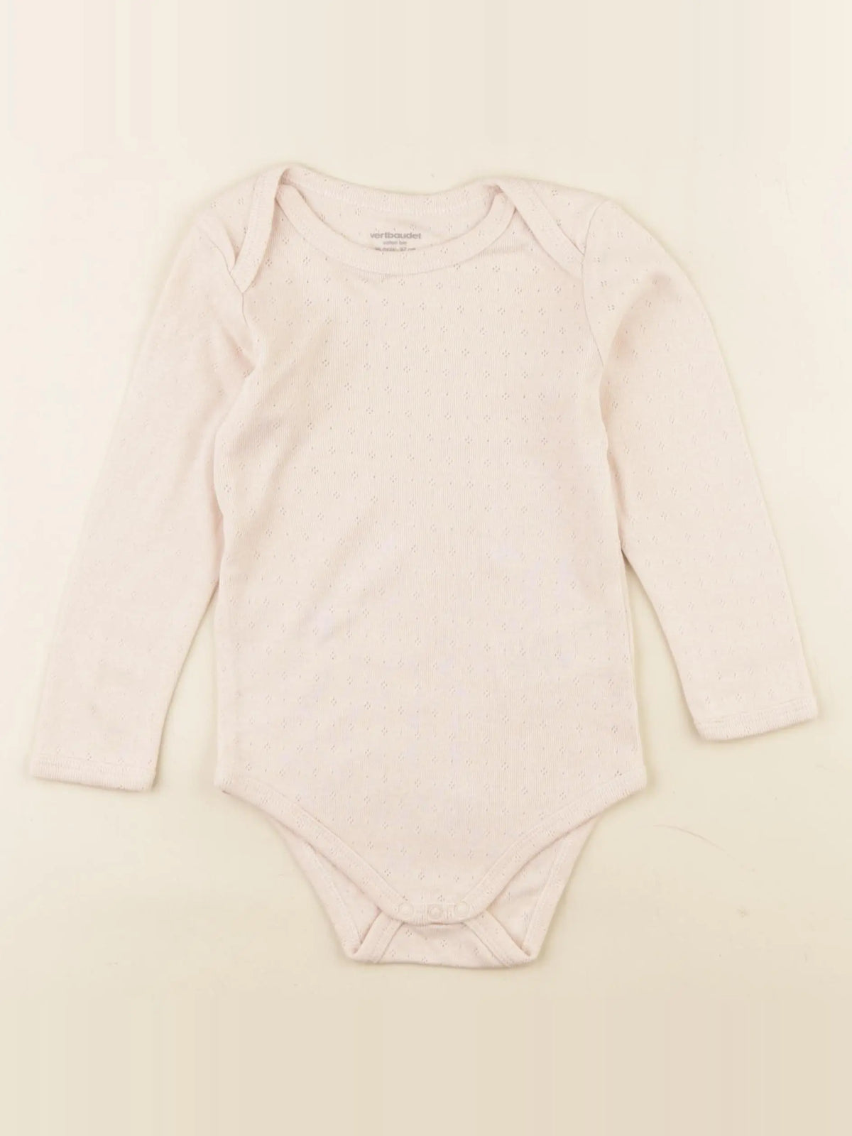Vertbaudet - body rose - 36 mois