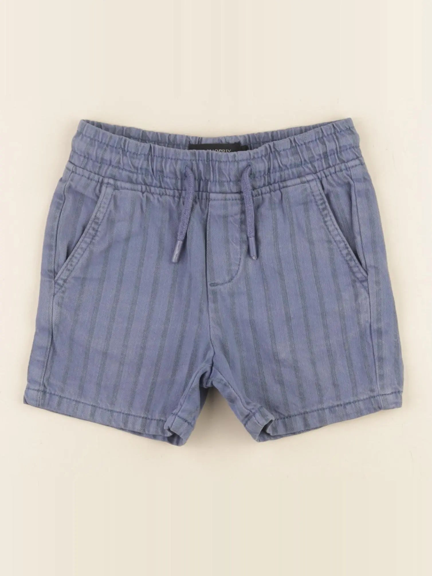 Monoprix - short bleu - 3 ans