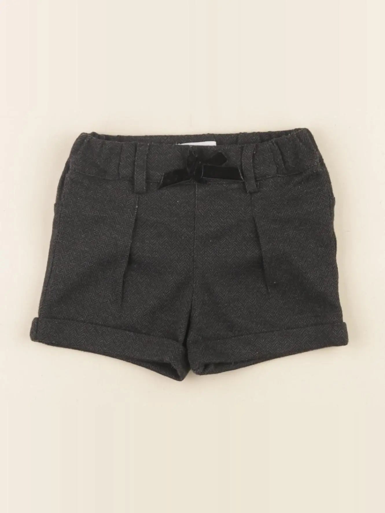 Vertbaudet - short gris - 9 mois