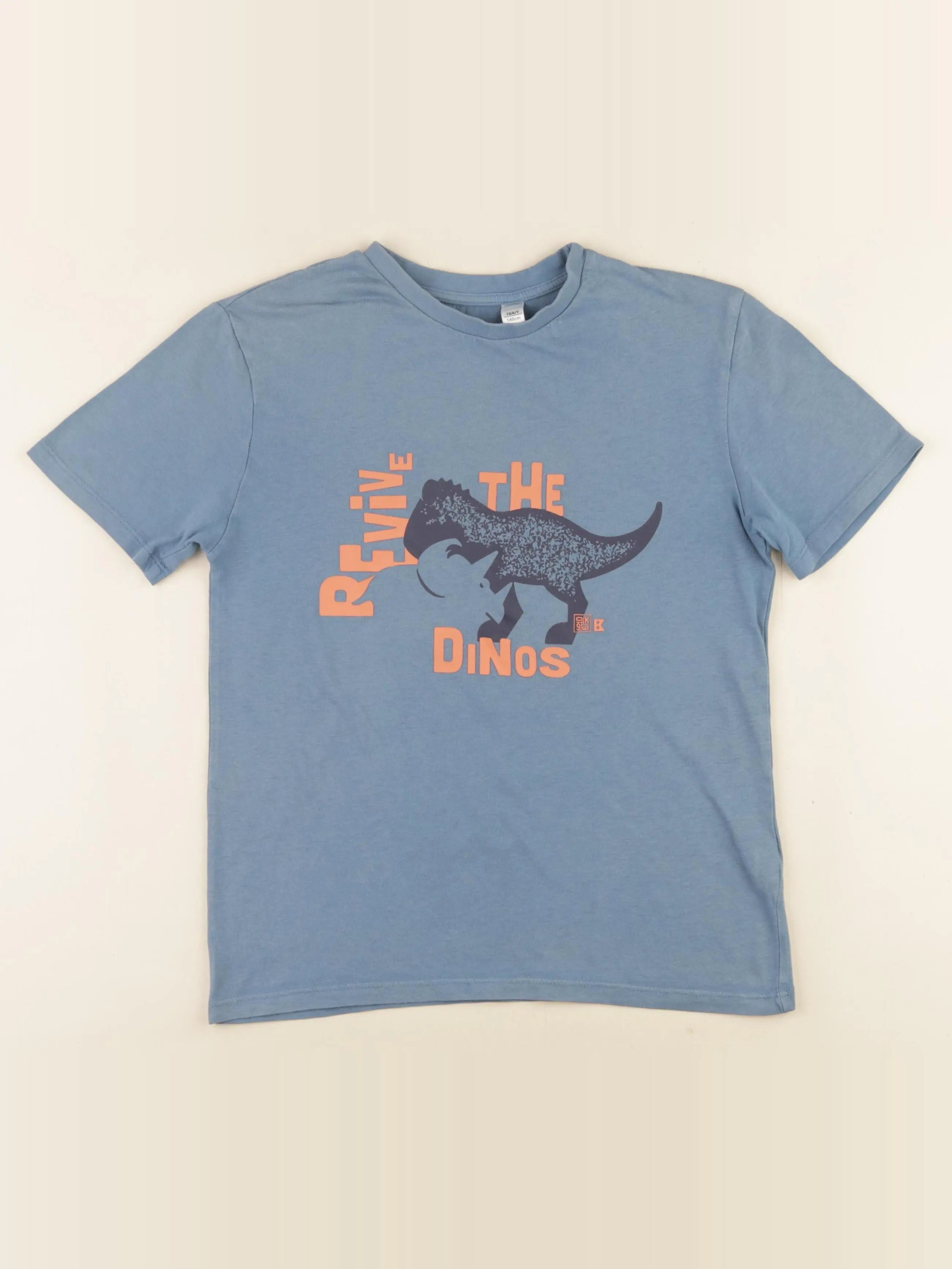 Okaidi - tee-shirt bleu - 10 ans