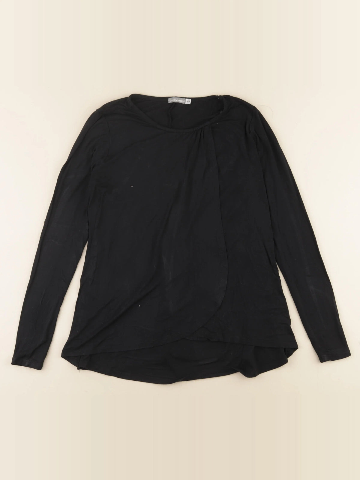 Vertbaudet - tee-shirt grossesse, allaitement noir - 34 à 36