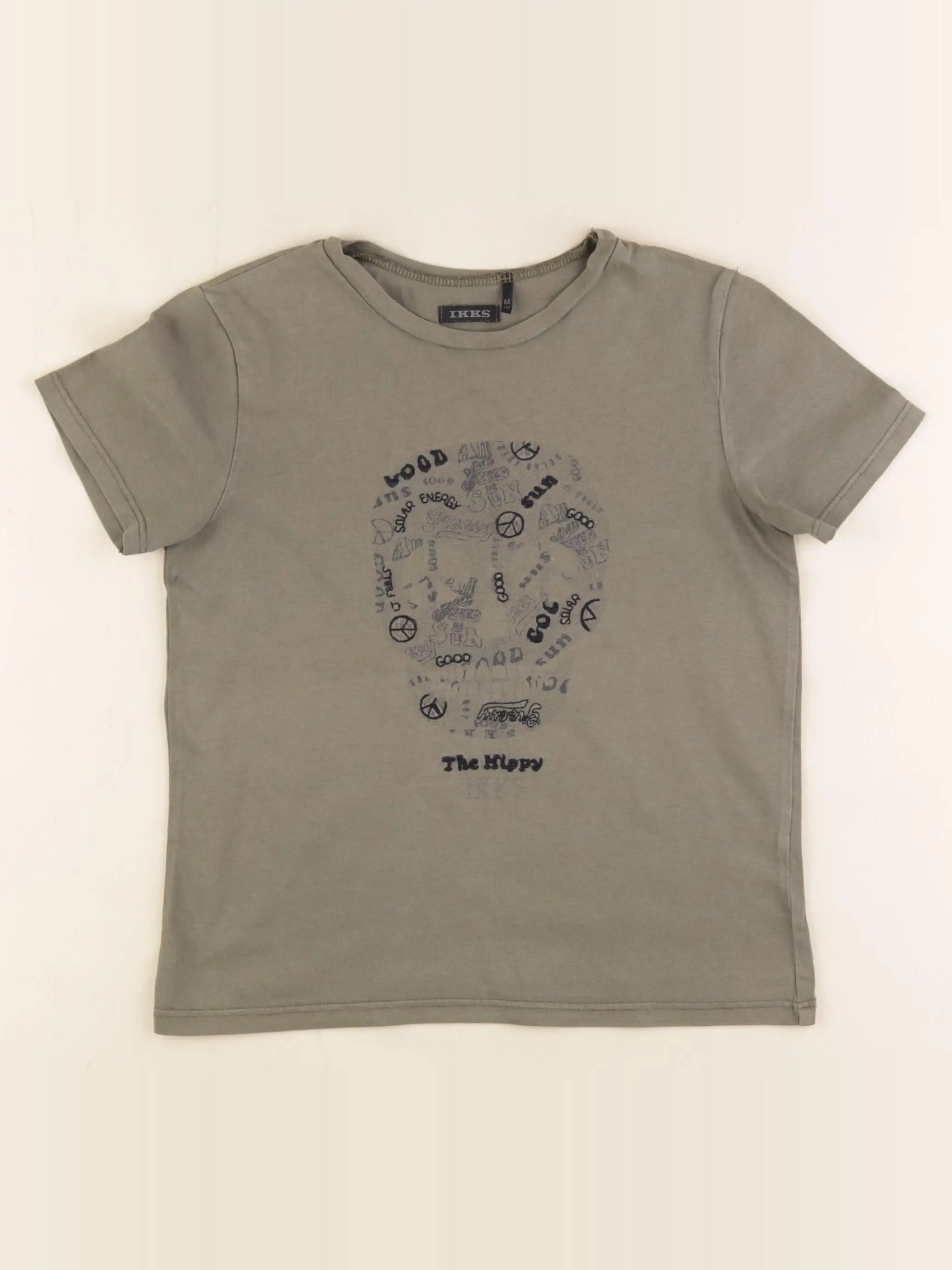 IKKS - tee-shirt marron - 6 ans